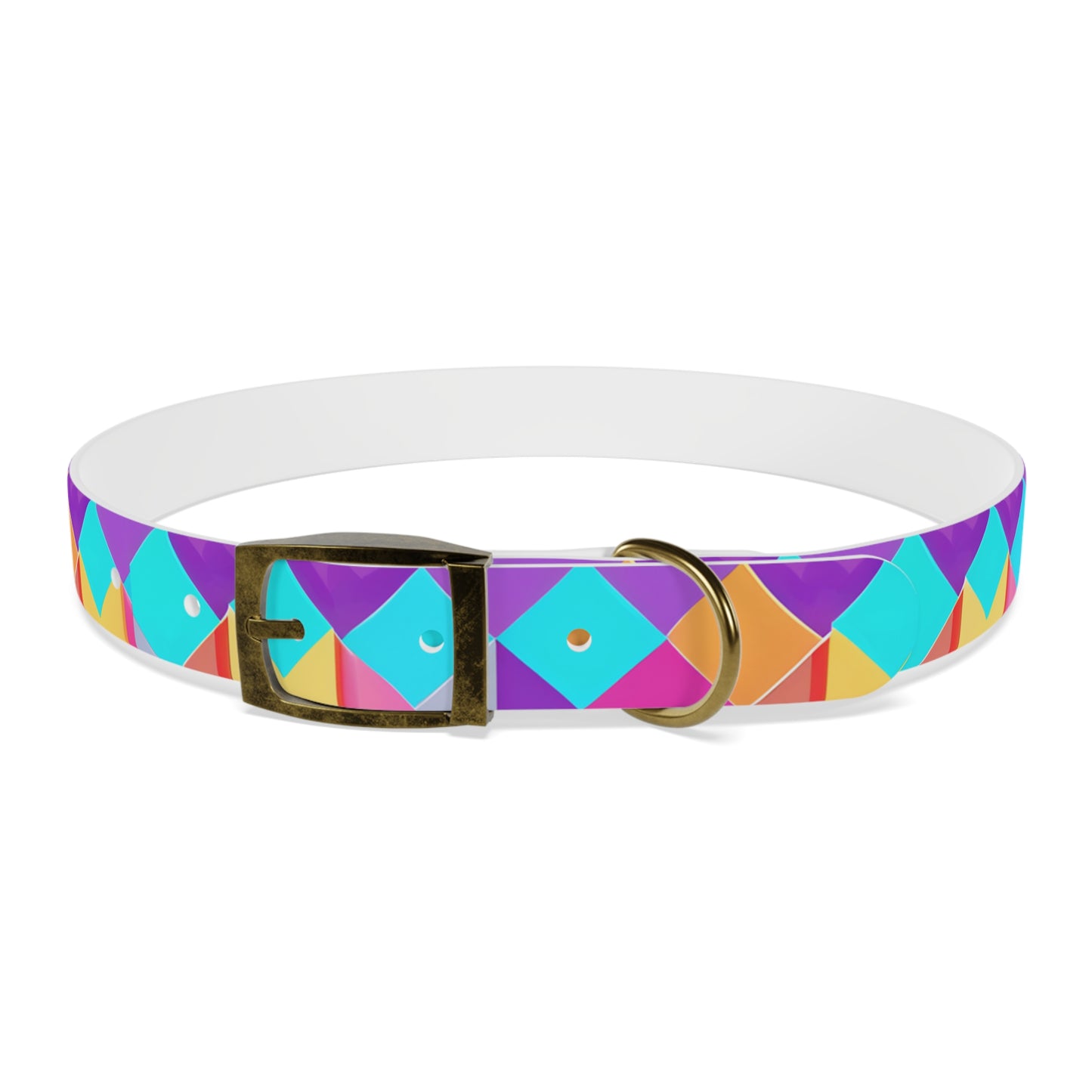 Prismatic Patterns Dog Collar