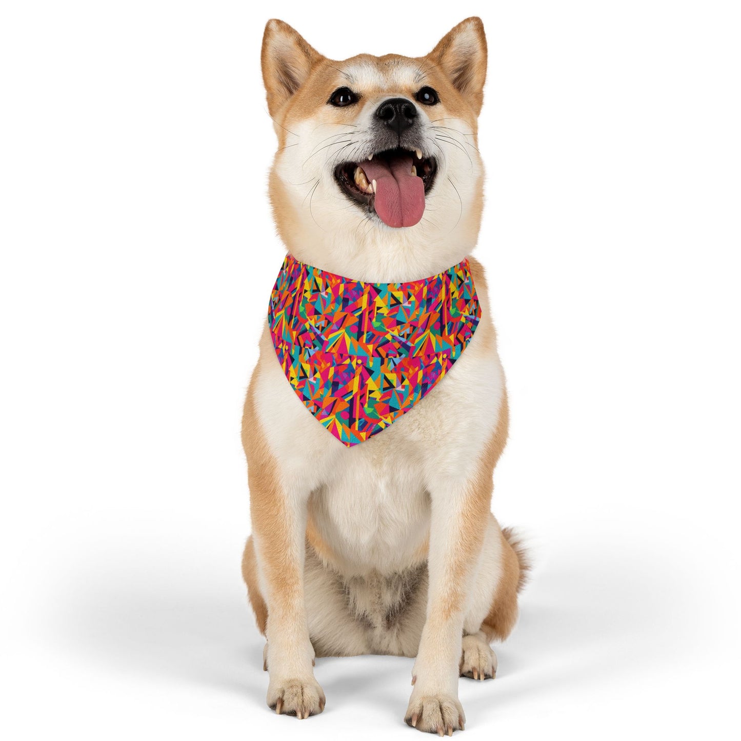 Kaleido Charm Pet Bandana Collar