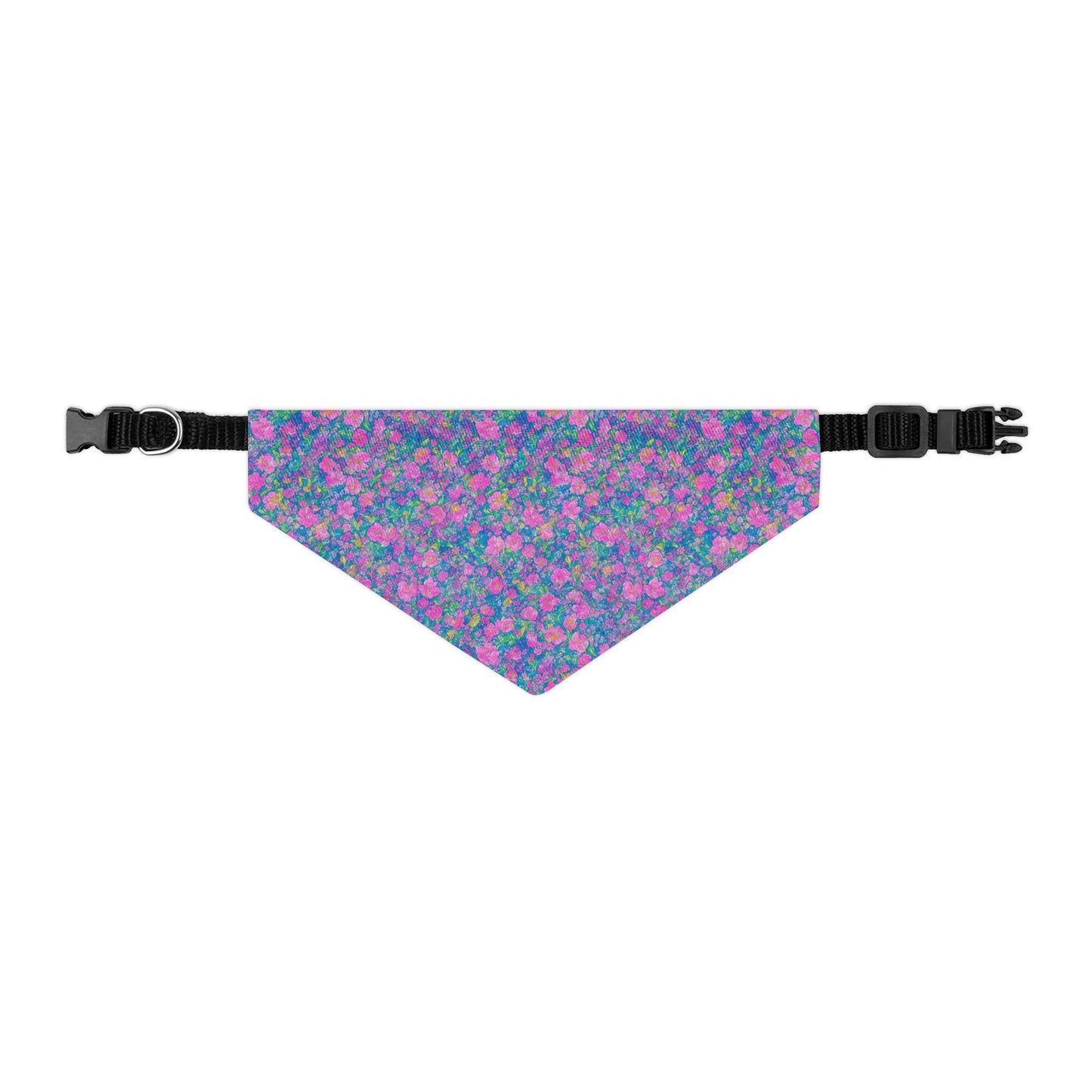 Rainbow Reflections Pet Bandana Collar