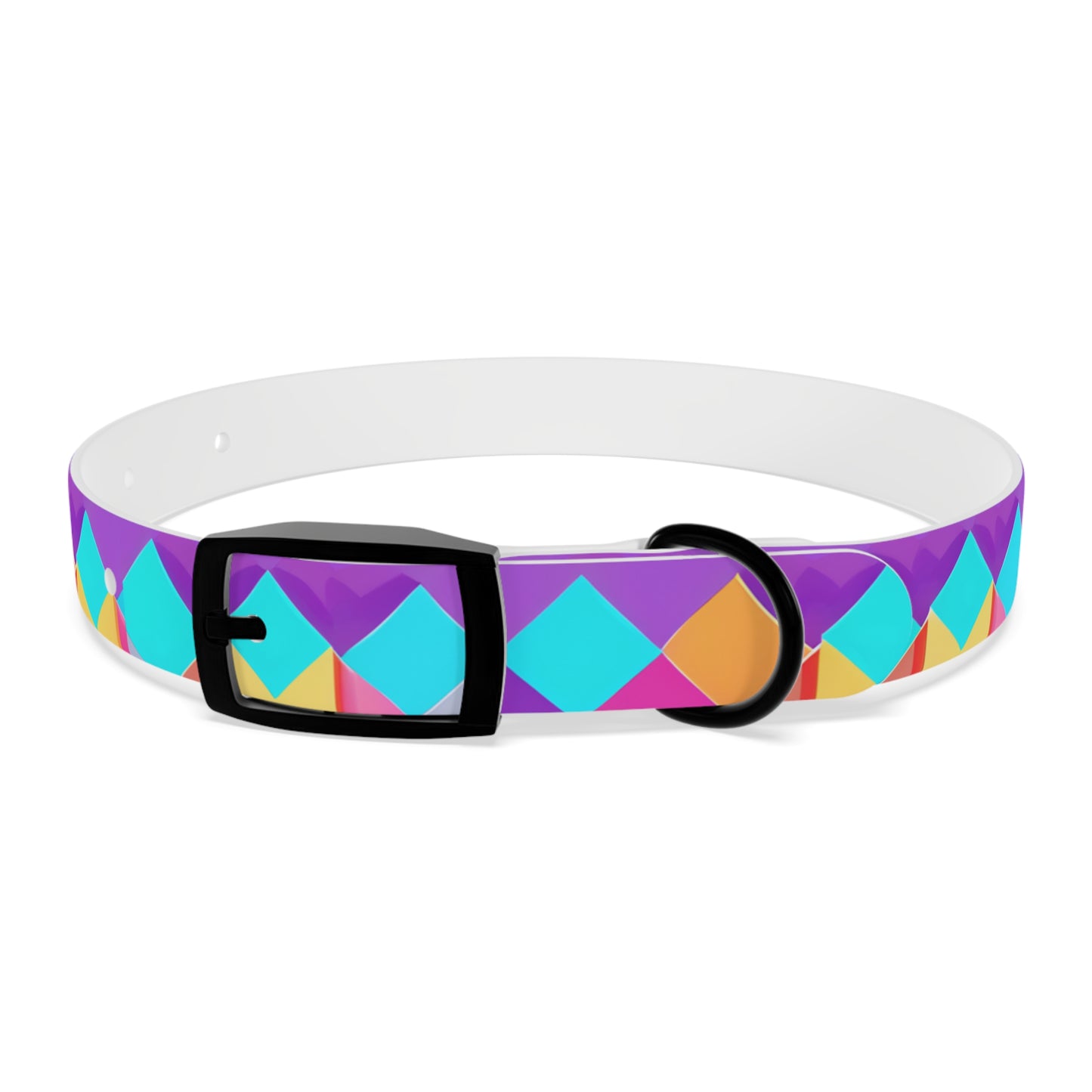 Prismatic Patterns Dog Collar