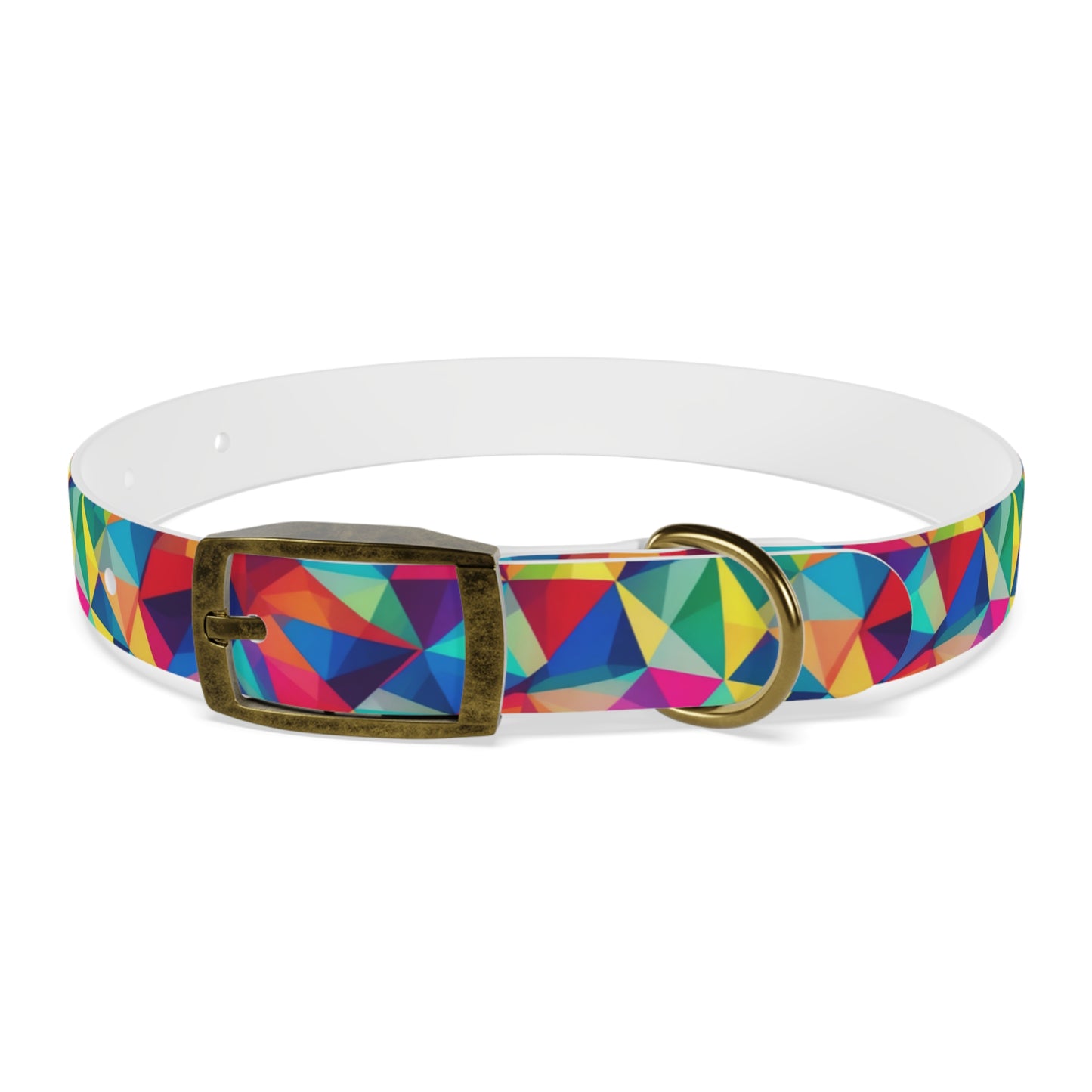 Neon Angles Dog Collar