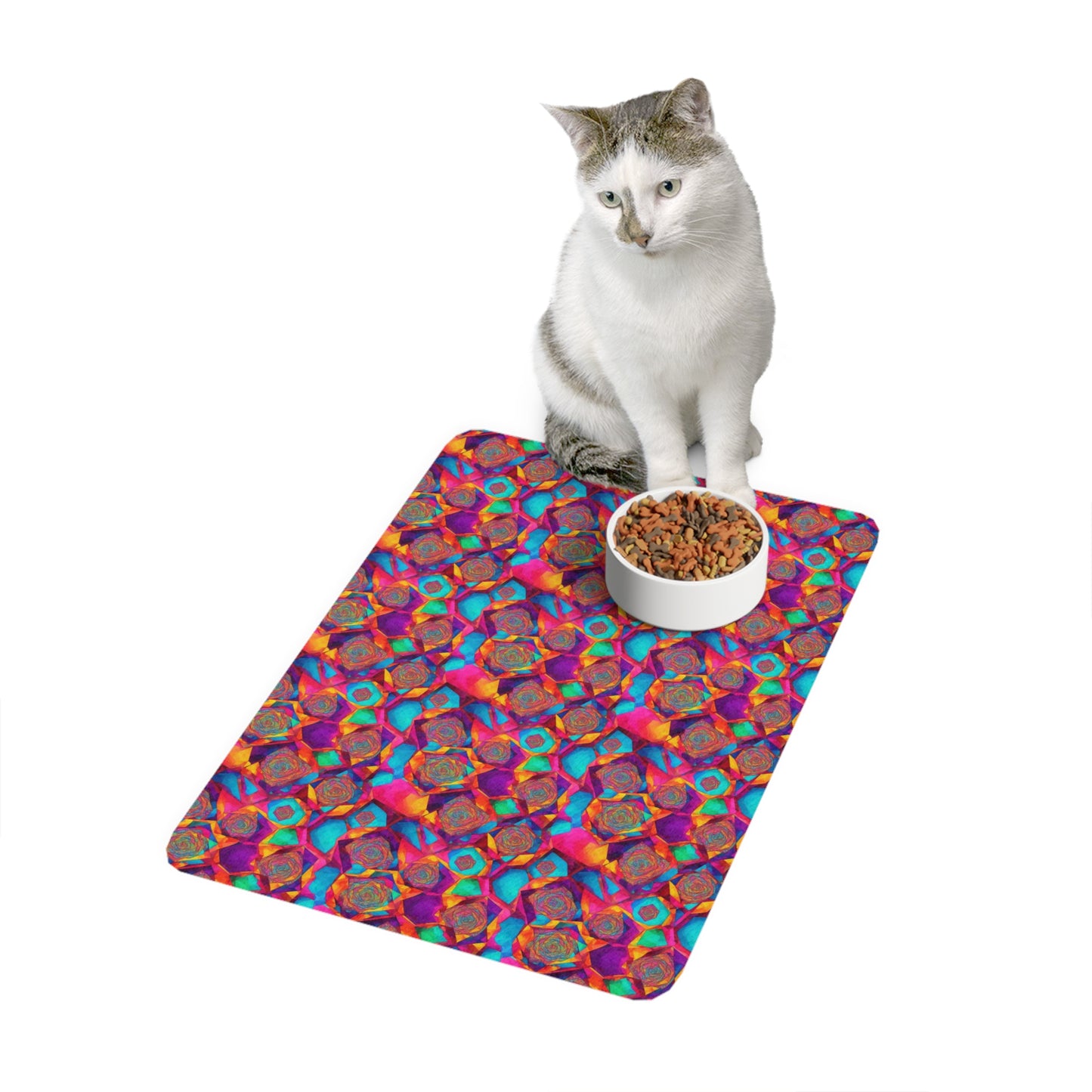 Hypnotic Harmony Pet Food Mat (12x18)