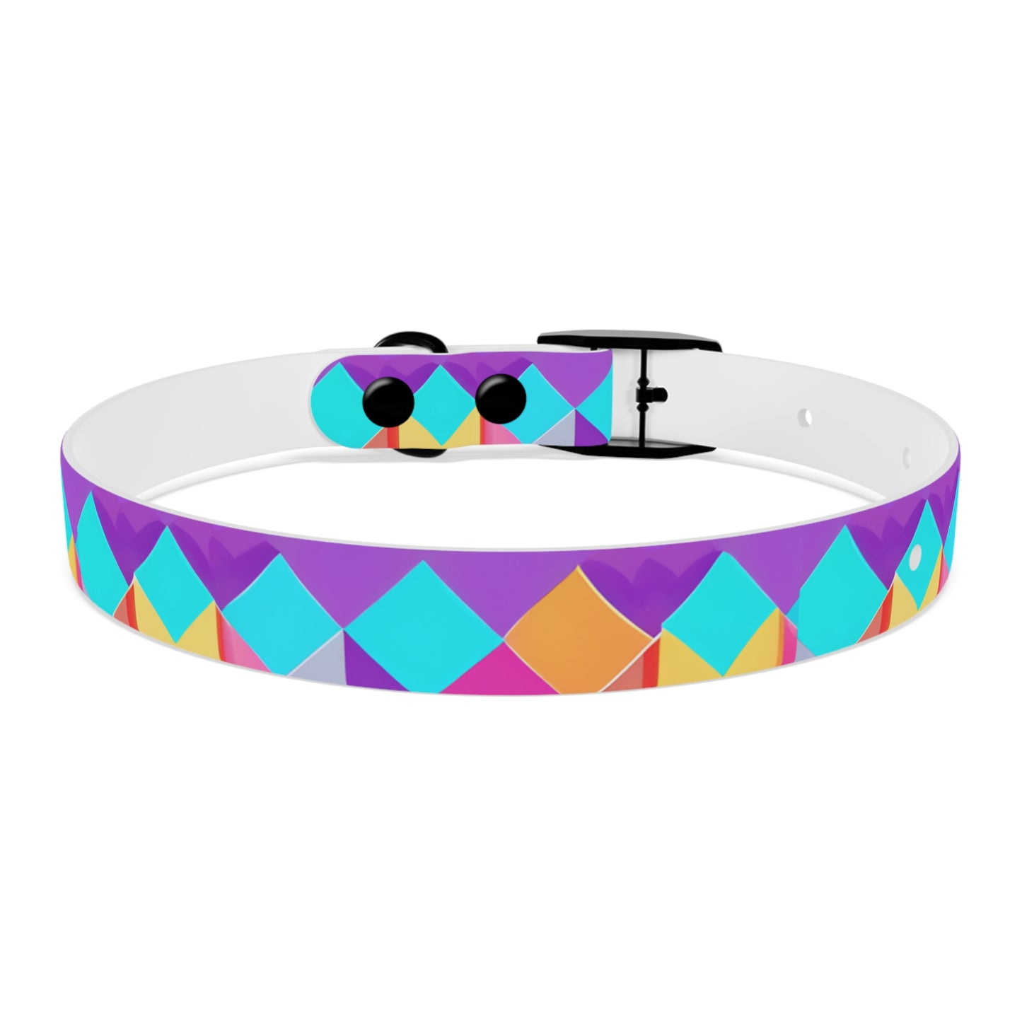 Prismatic Patterns Dog Collar