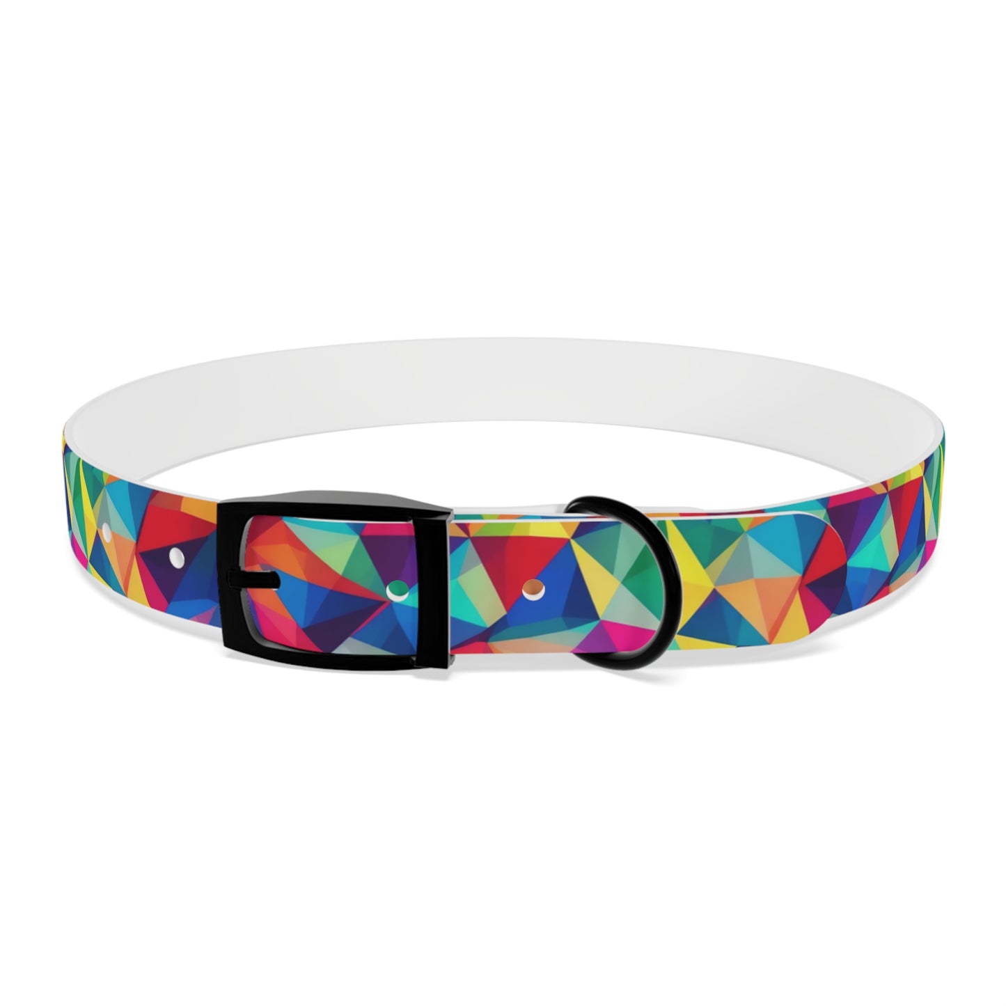 Neon Angles Dog Collar