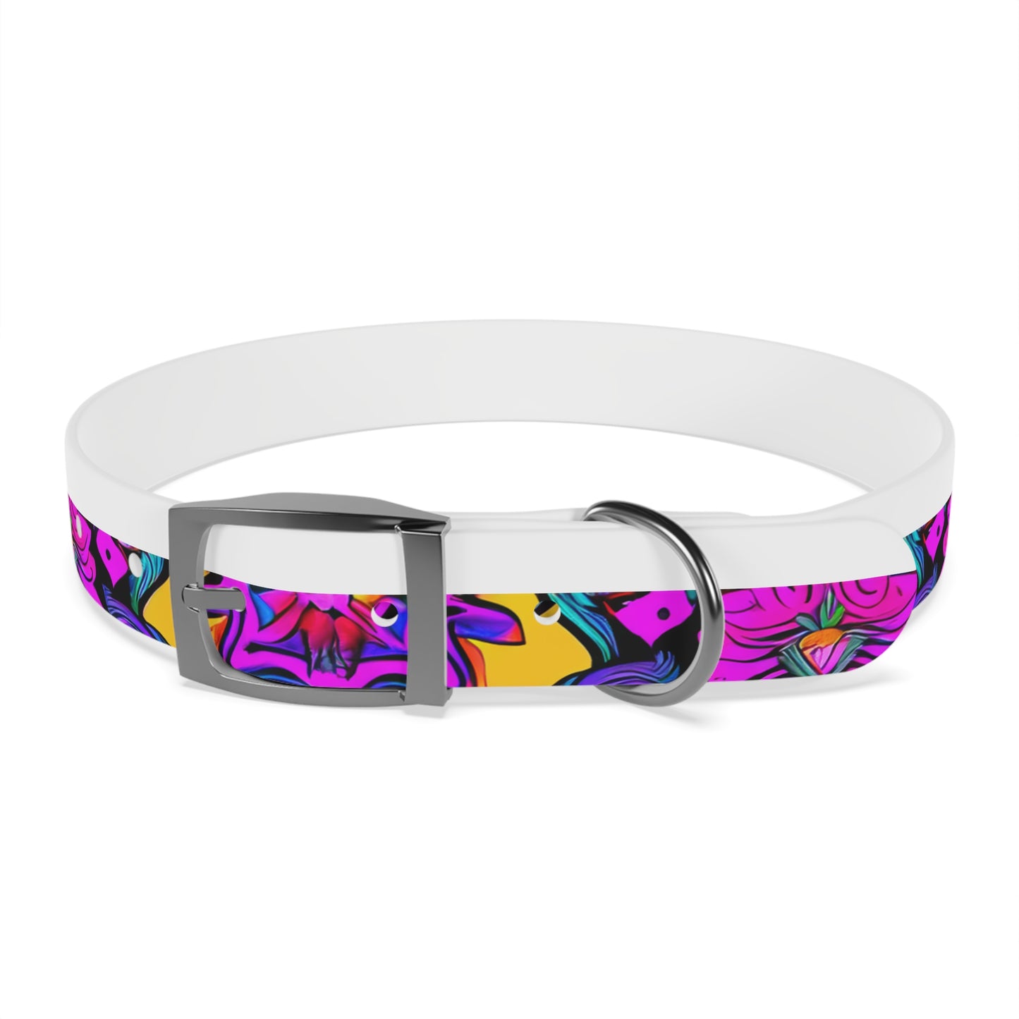 Vibrant Illusions Dog Collar