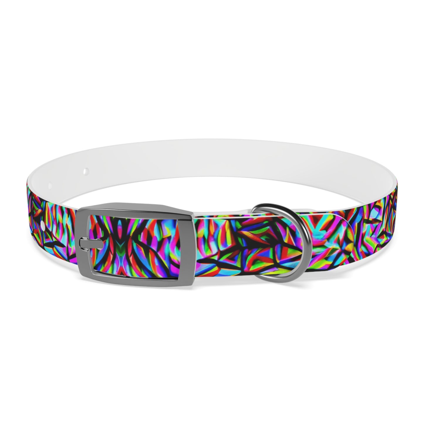 Mind Melt Patterns Dog Collar