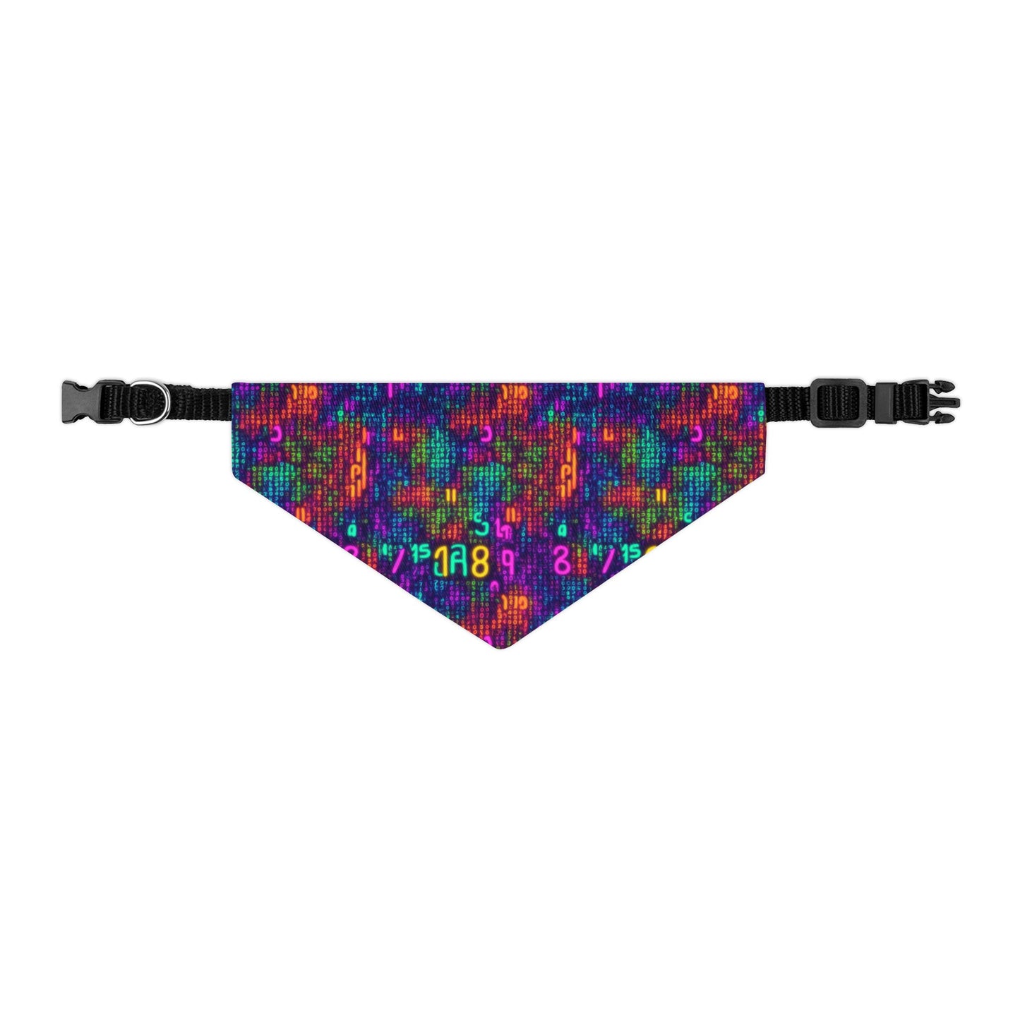 Trapped In The Matrix Pet Bandana Collar