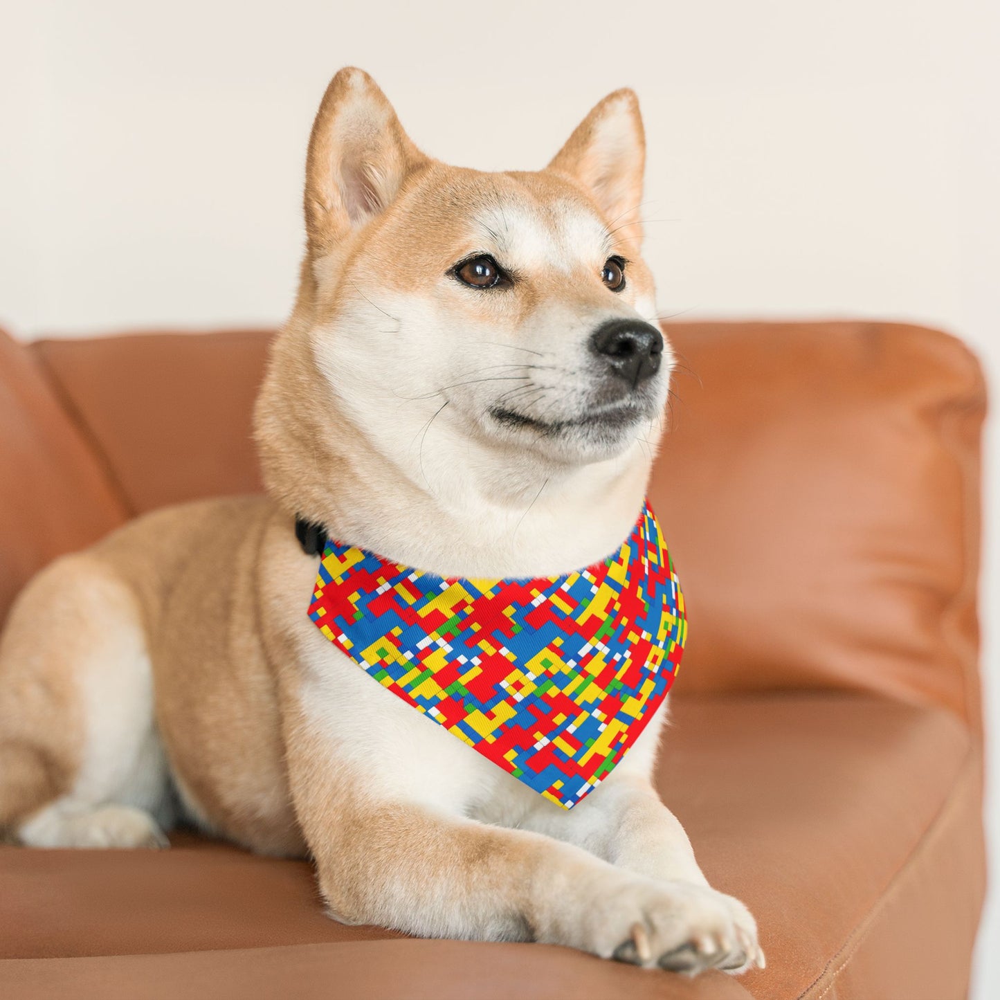 Tessellation Tango Pet Bandana Collar