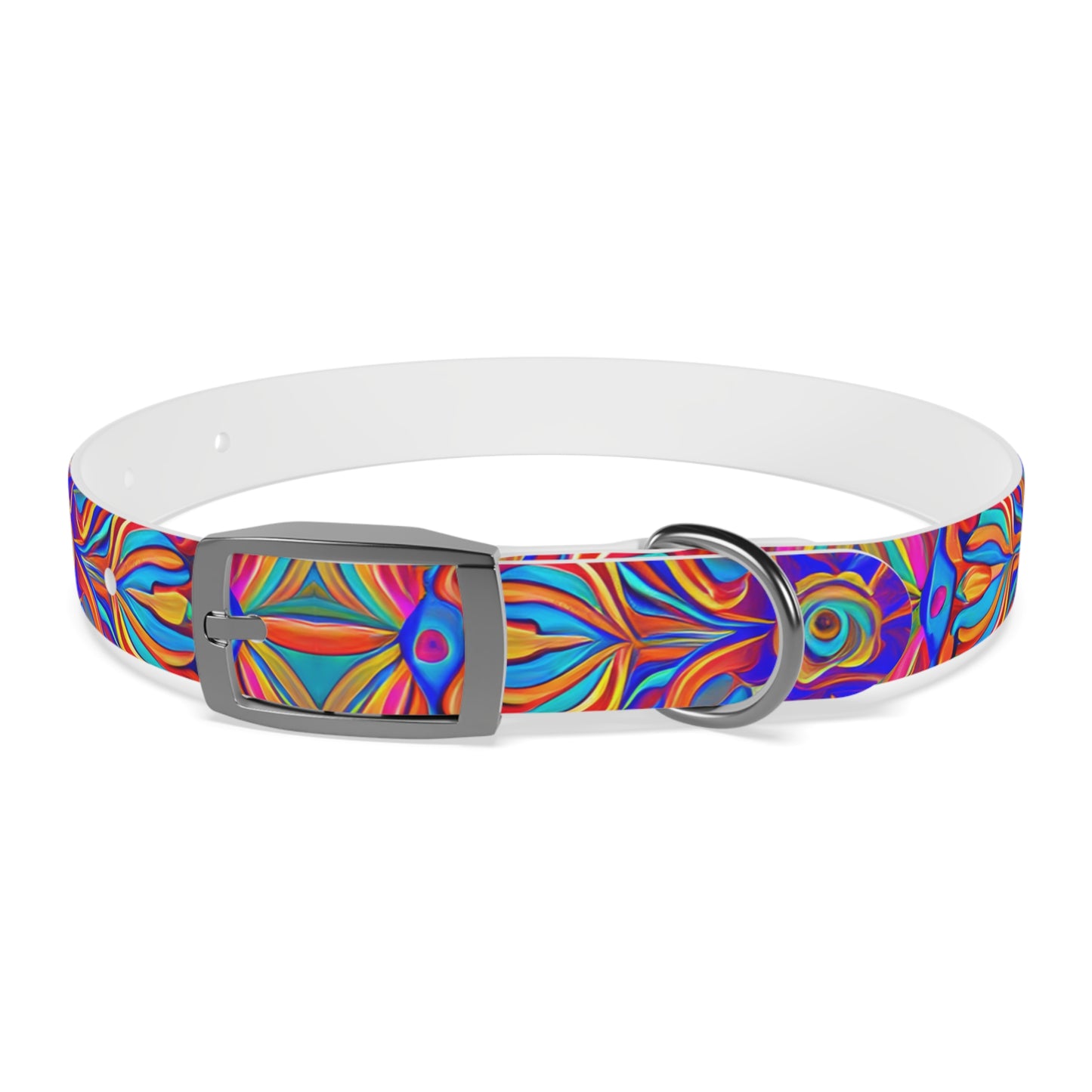 Psychedelic Spectrum Dog Collar