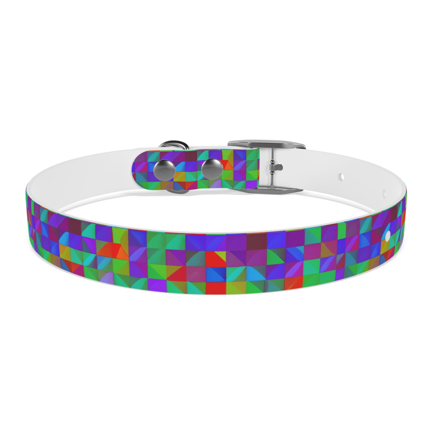 Prism Patterns Dog Collar