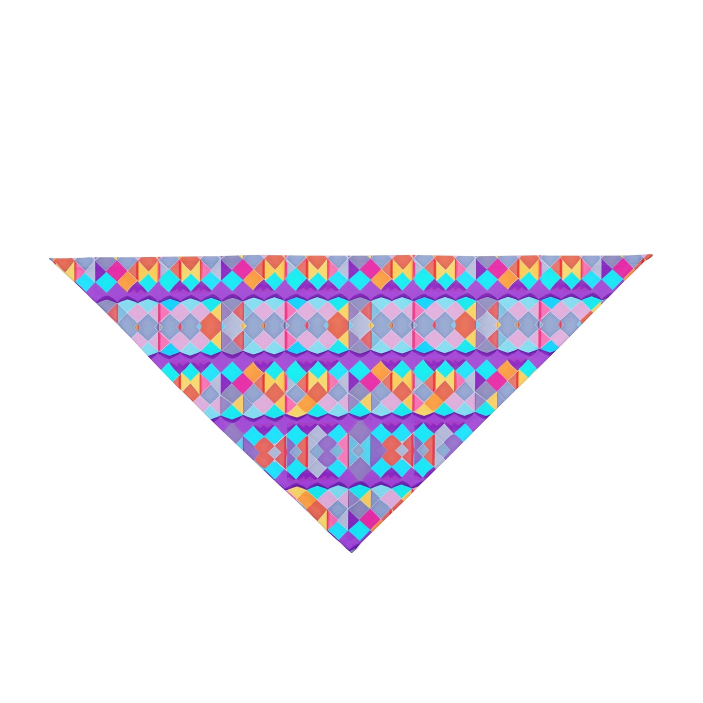 Prismatic Patterns Pet Bandana