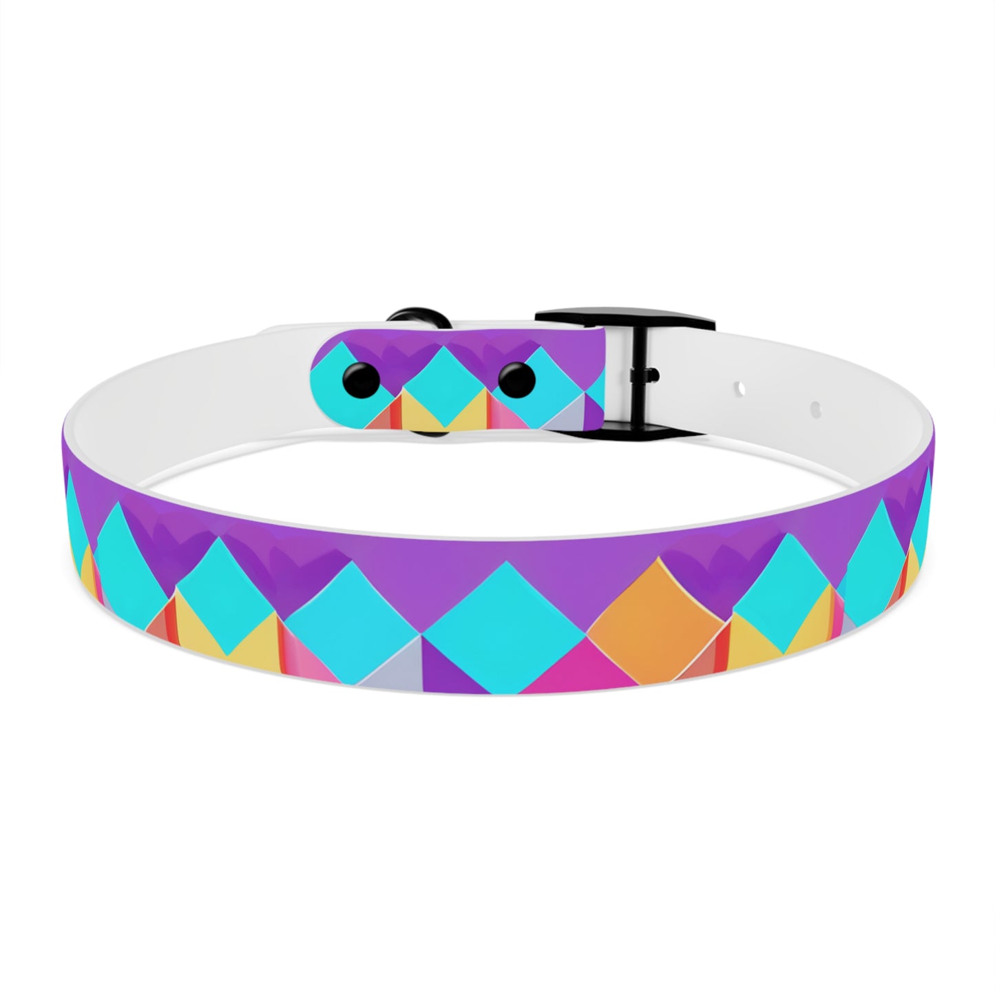 Prismatic Patterns Dog Collar