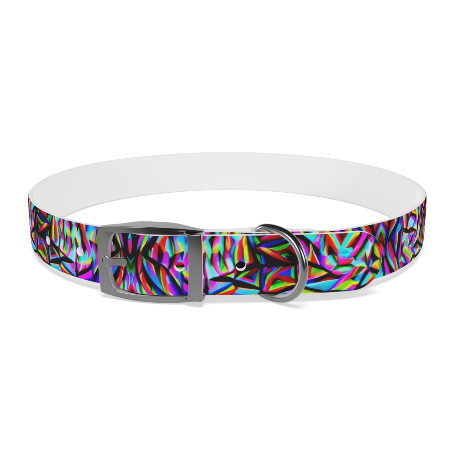 Mind Melt Patterns Dog Collar