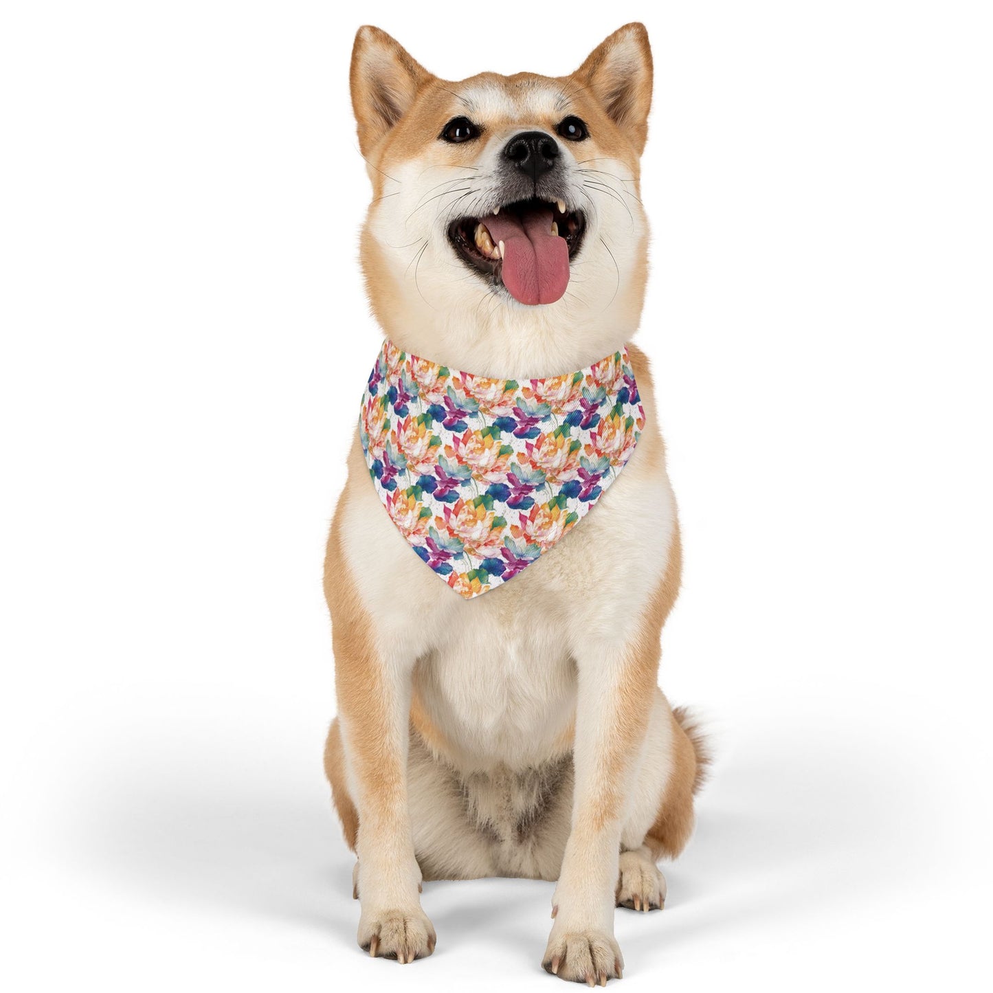 Botanical Bliss Pet Bandana Collar