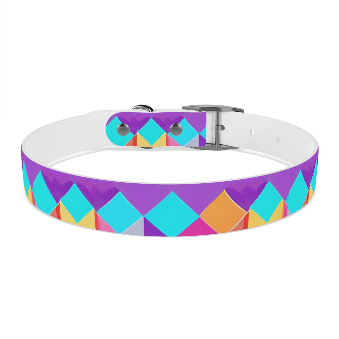 Prismatic Patterns Dog Collar