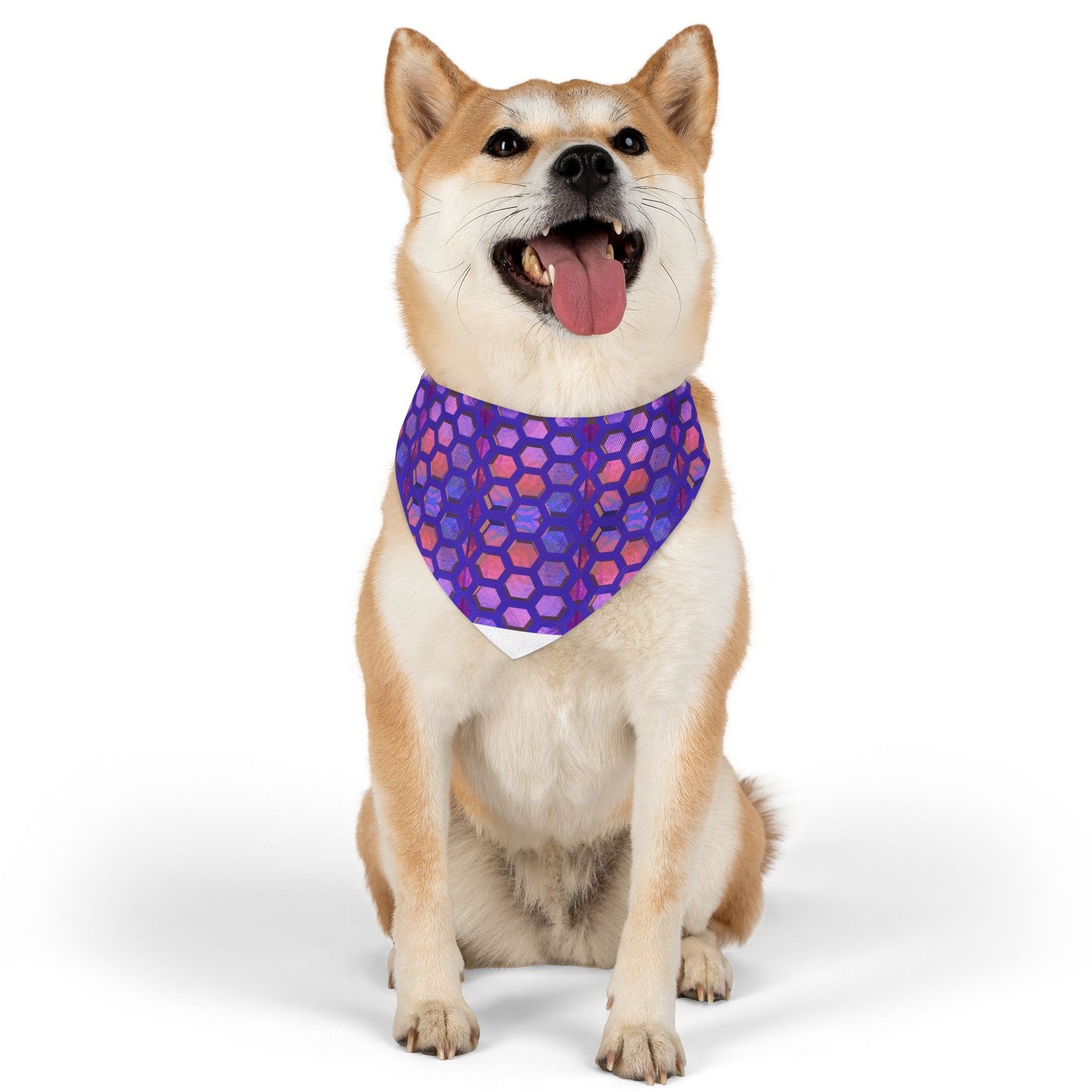 Hexa Bliss Pet Bandana Collar