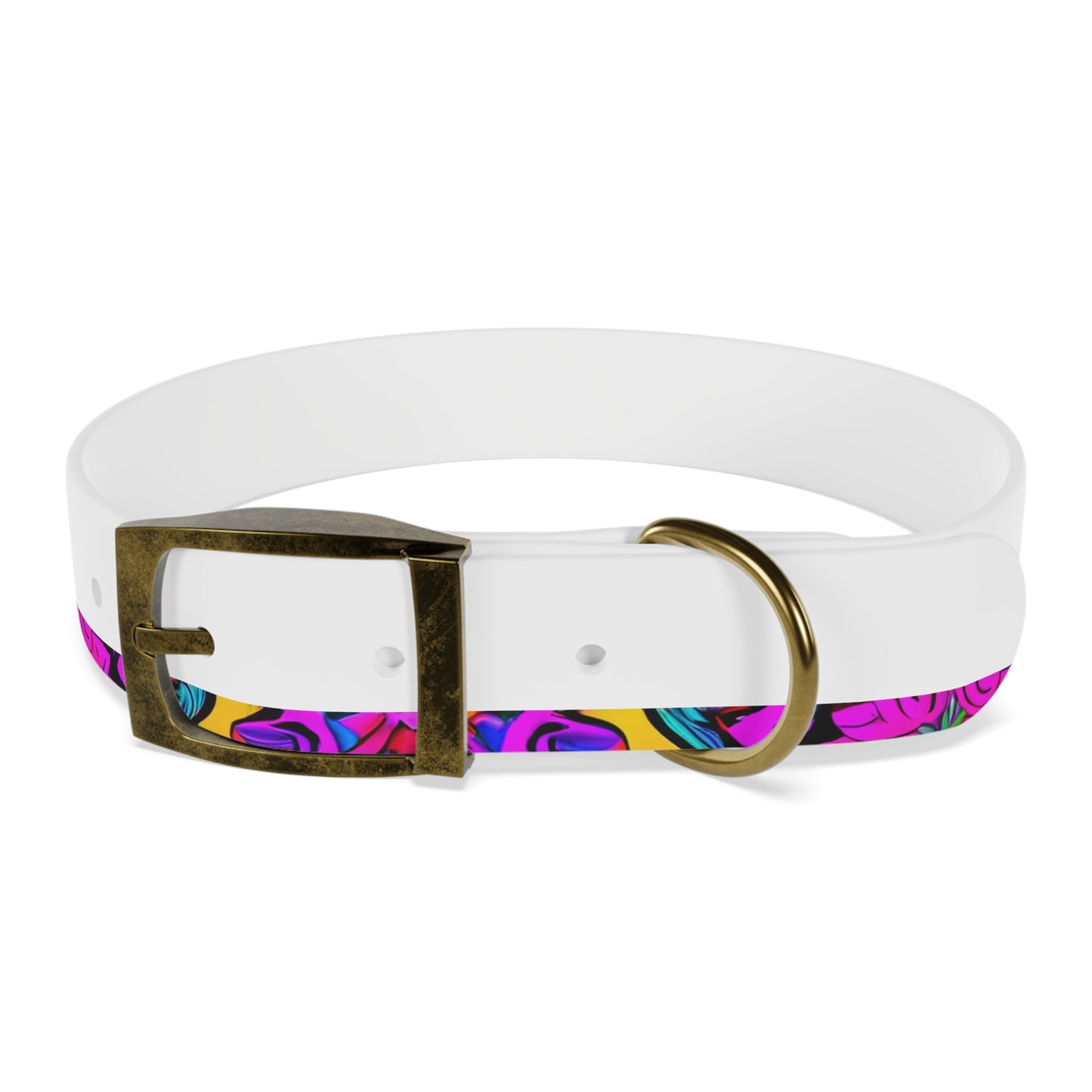 Vibrant Illusions Dog Collar