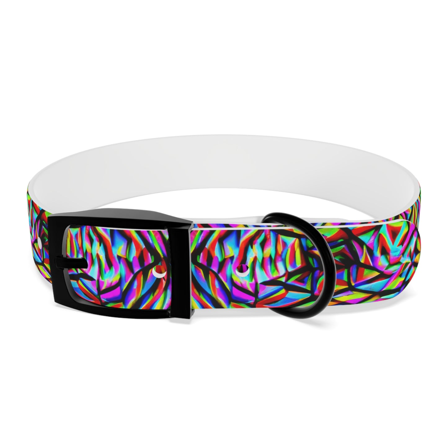 Mind Melt Patterns Dog Collar