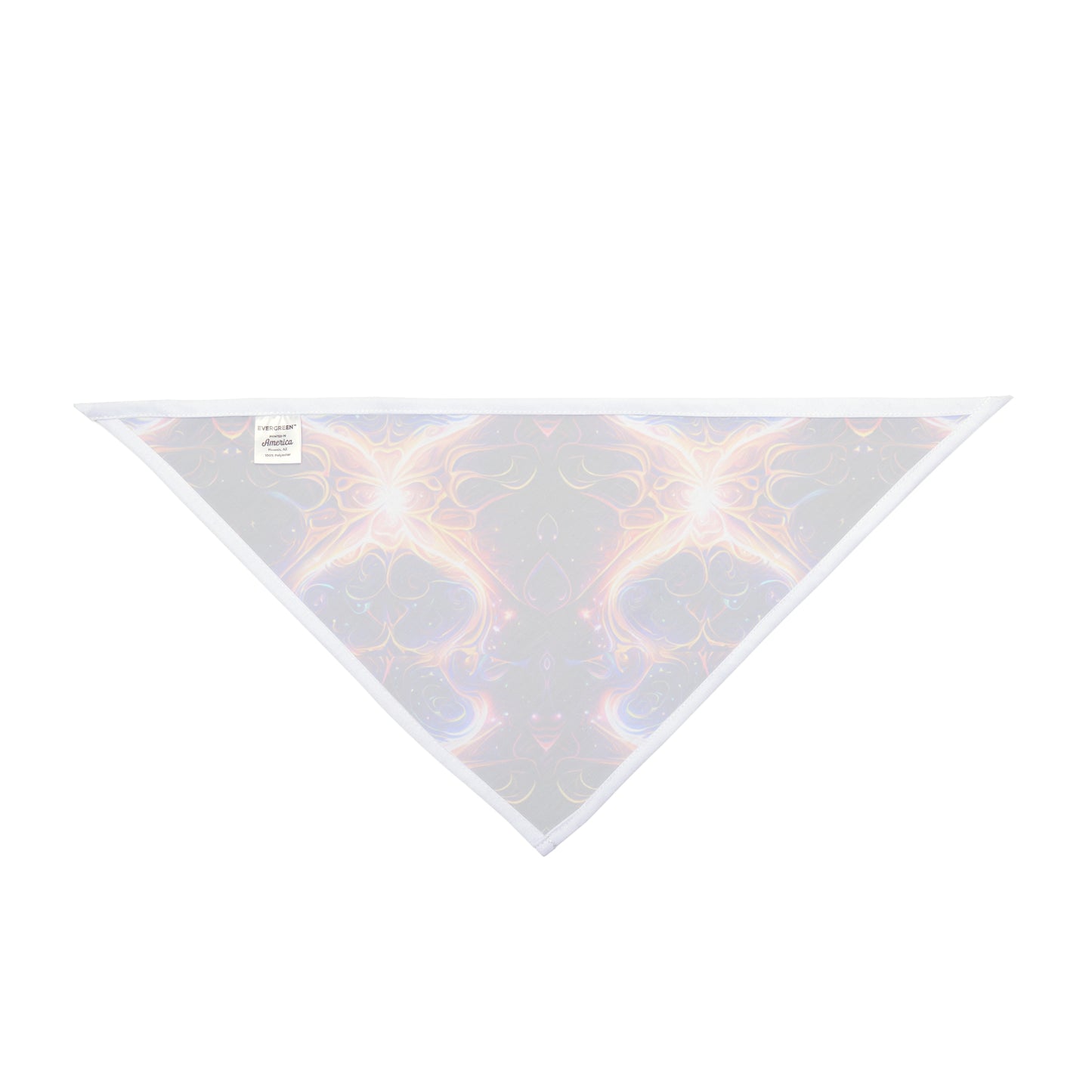 Neon Dreamscape Pet Bandana