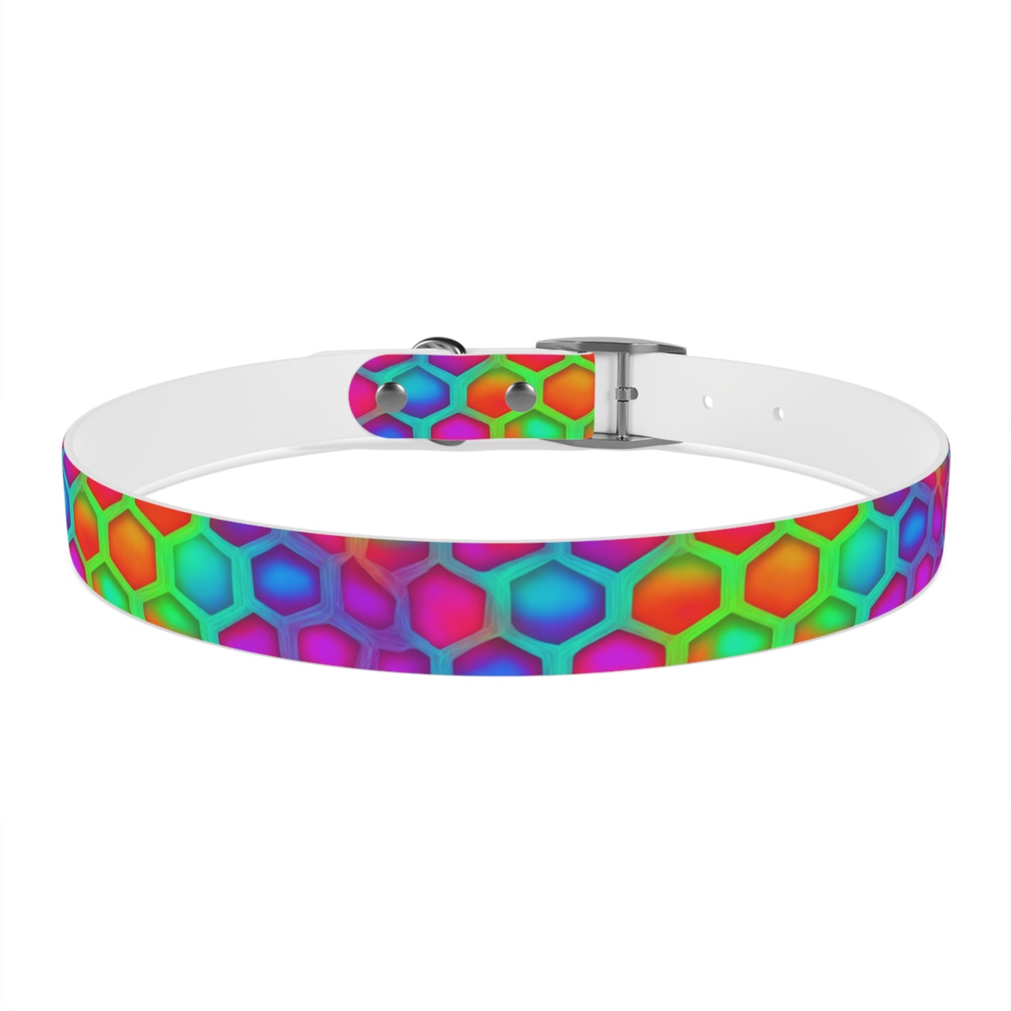 Color Hive Dog Collar