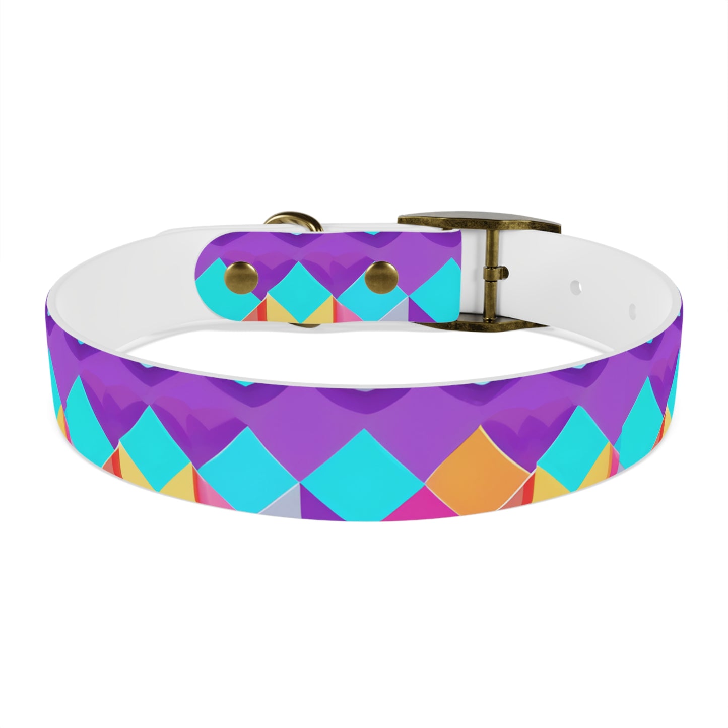 Prismatic Patterns Dog Collar