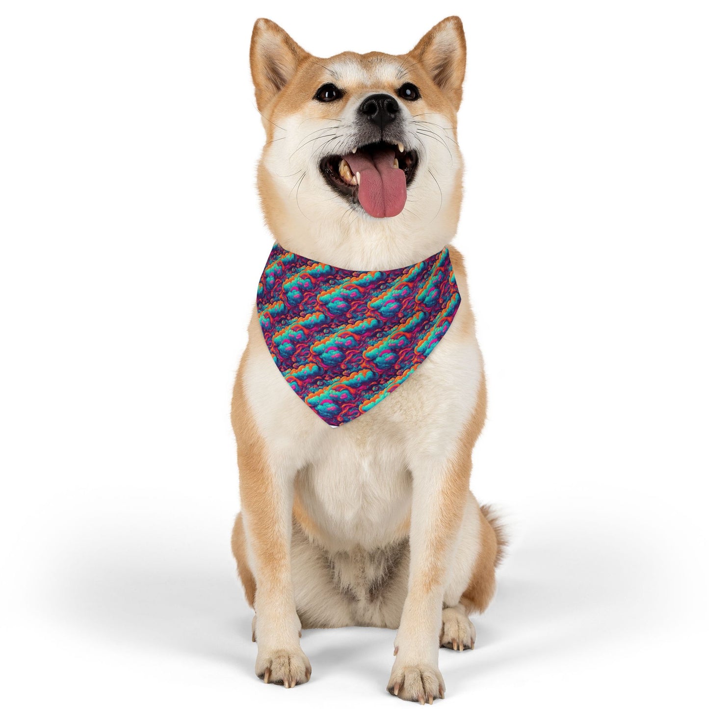 Abstract Alchemy Pet Bandana Collar