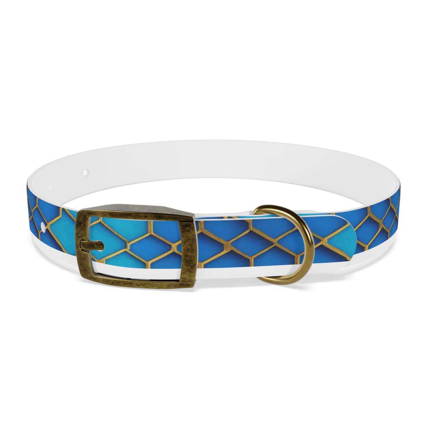 Hexagonal Harmony Dog Collar