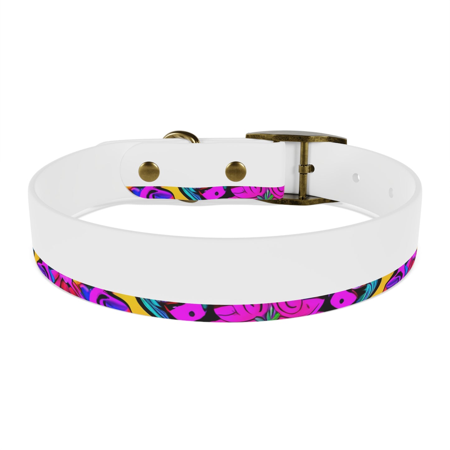 Vibrant Illusions Dog Collar