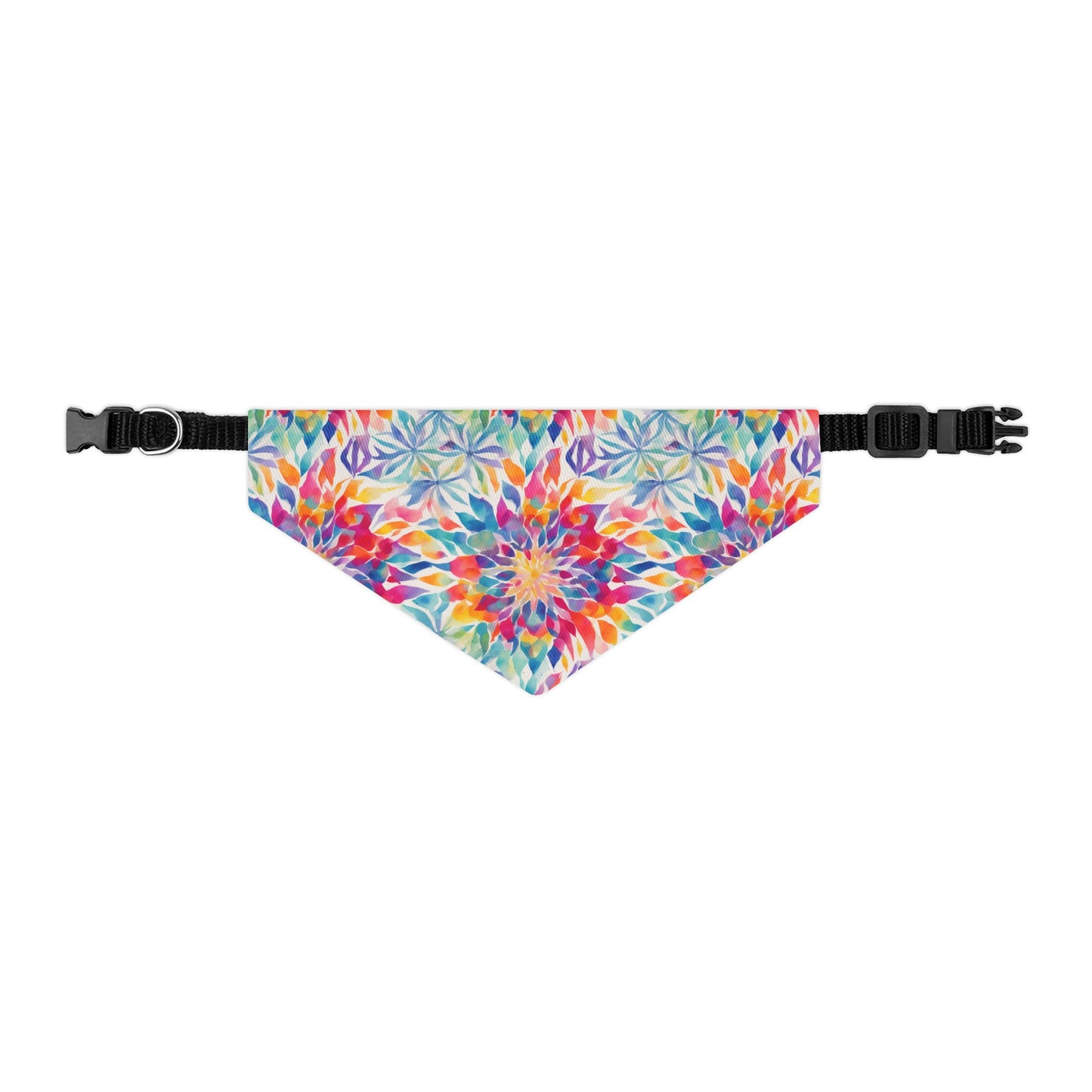 Mandala Mirage Pet Bandana Collar