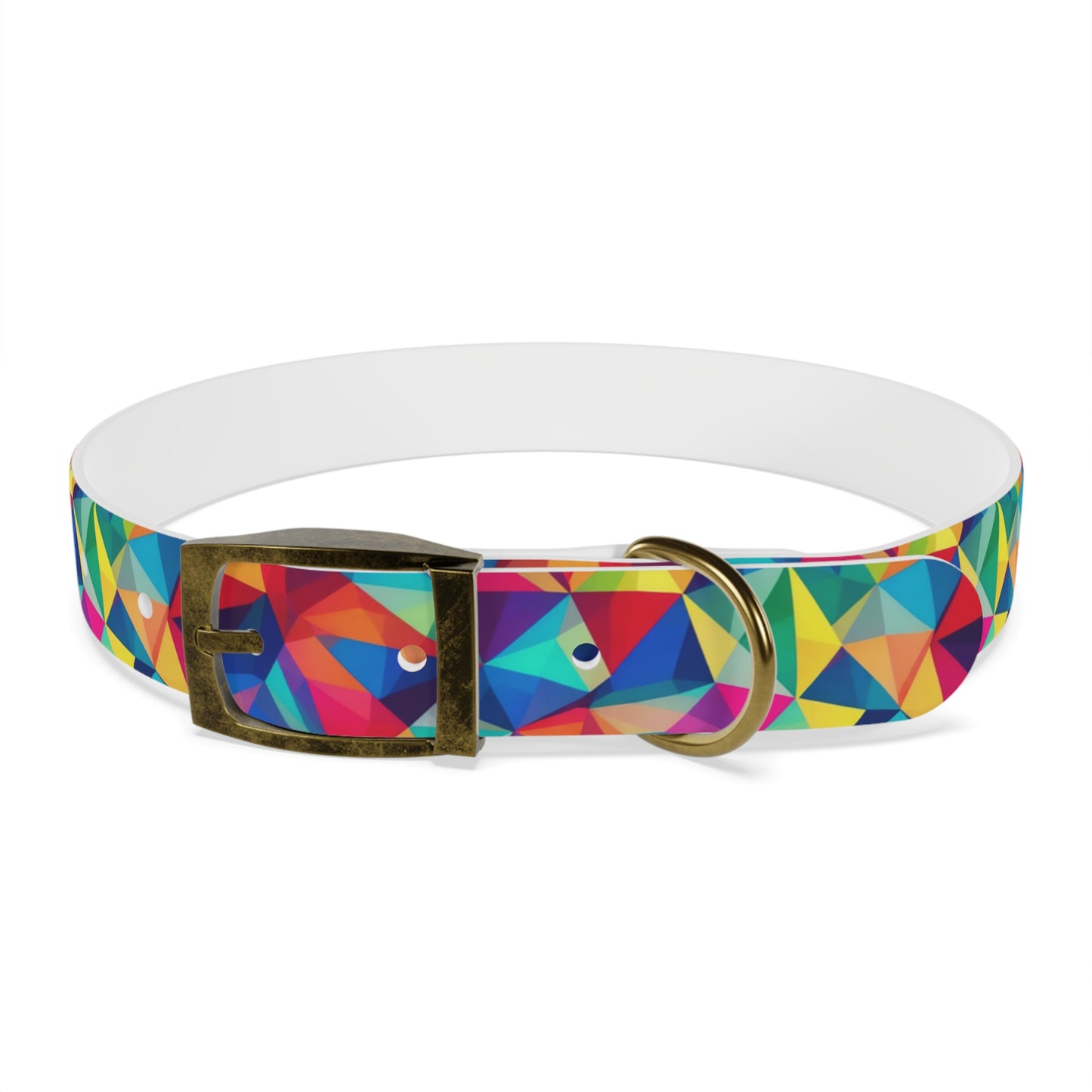 Neon Angles Dog Collar