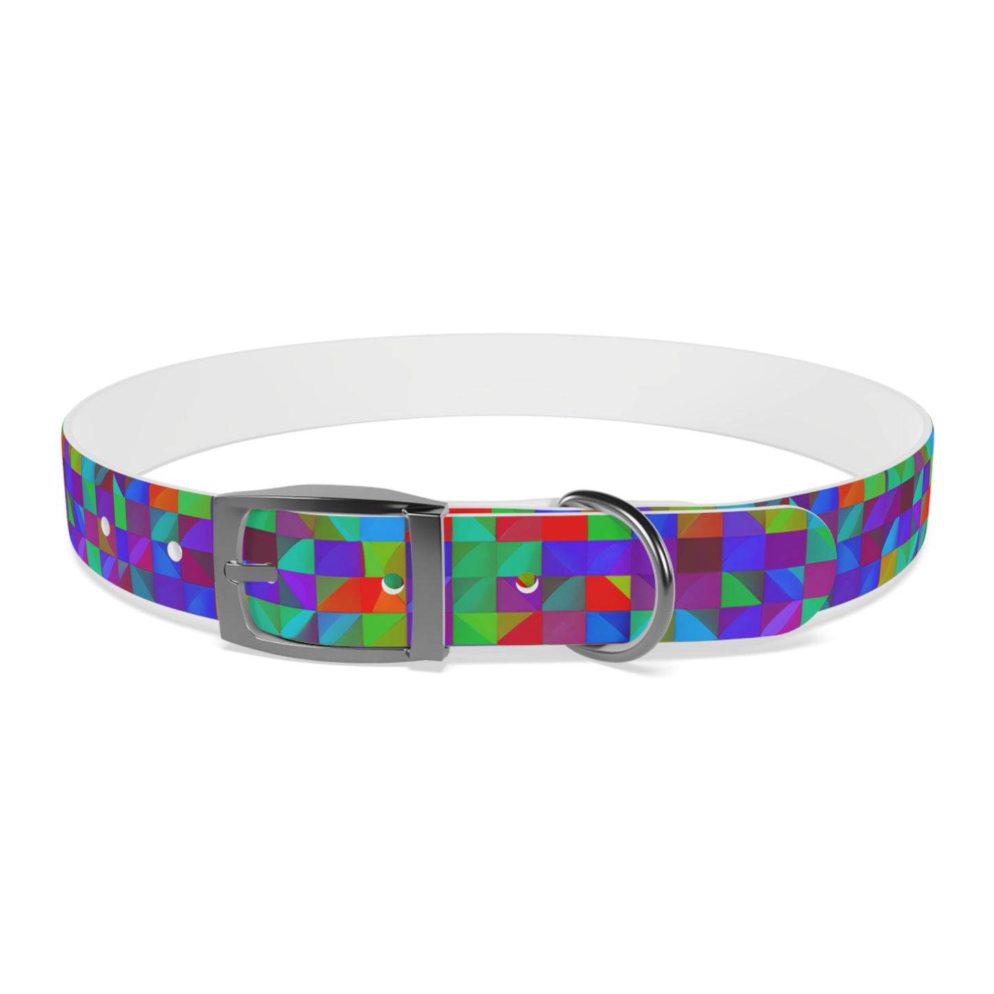 Prism Patterns Dog Collar