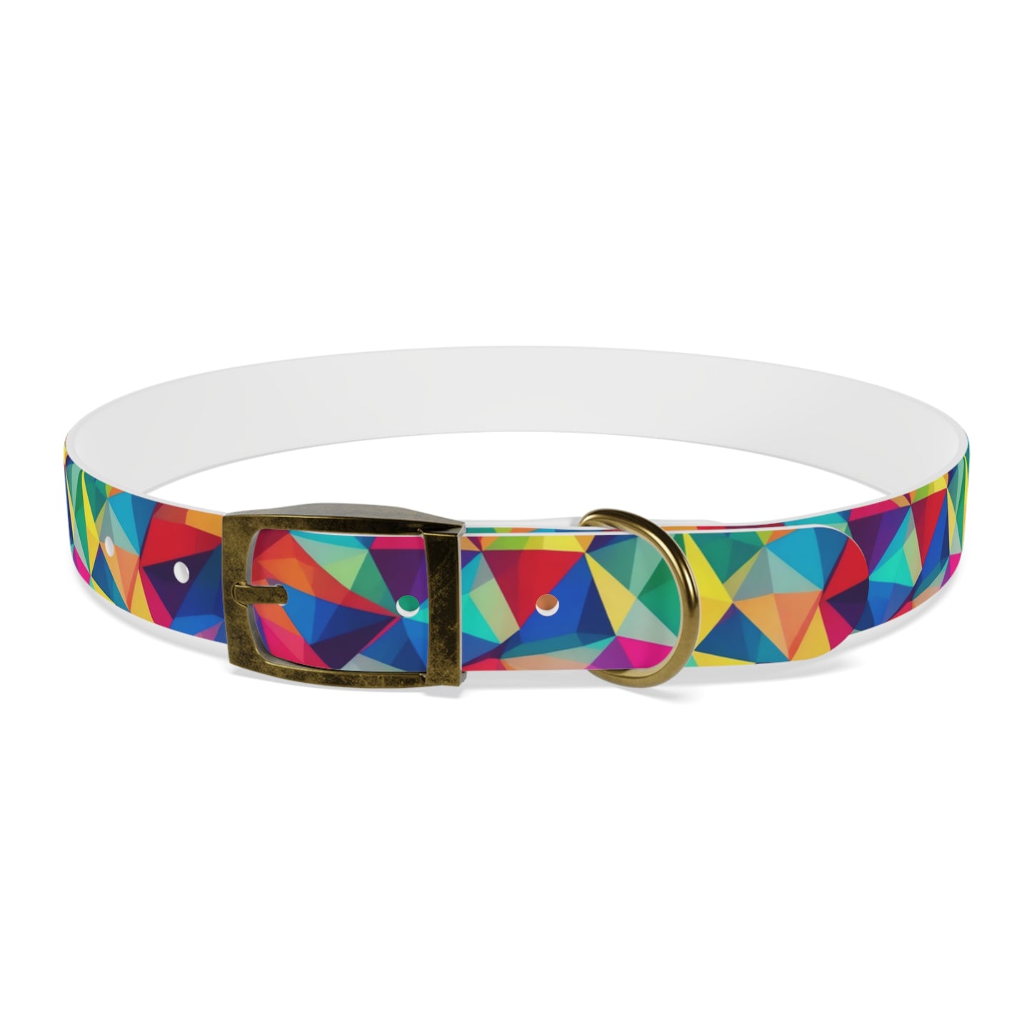 Neon Angles Dog Collar