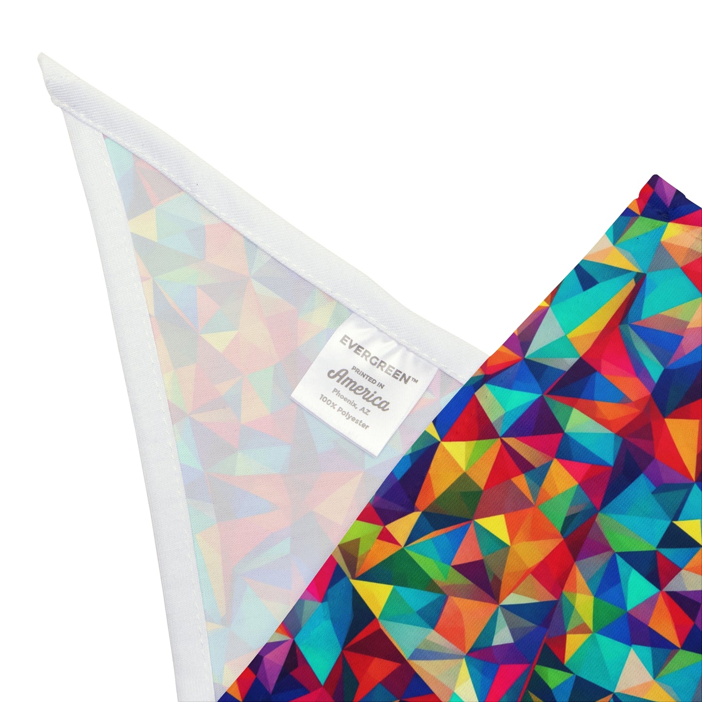 Neon Angles Pet Bandana