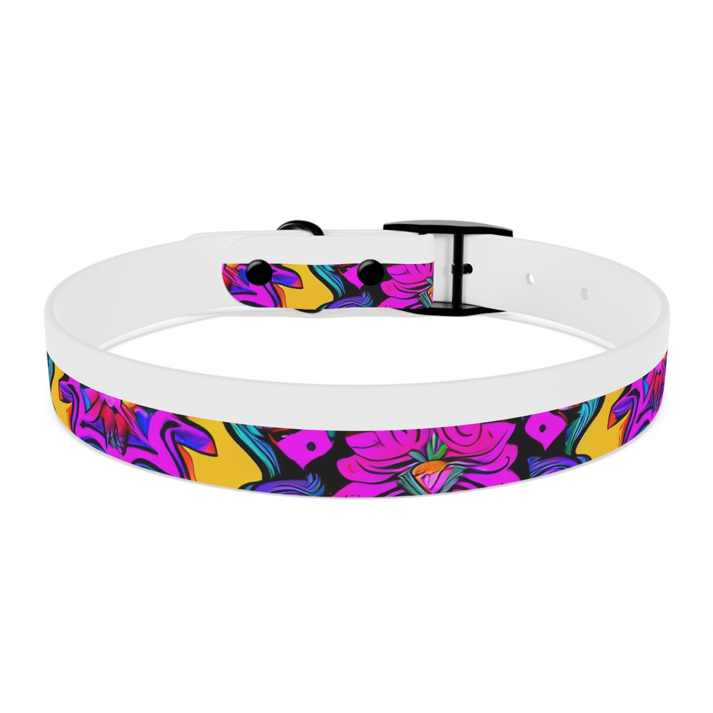 Vibrant Illusions Dog Collar