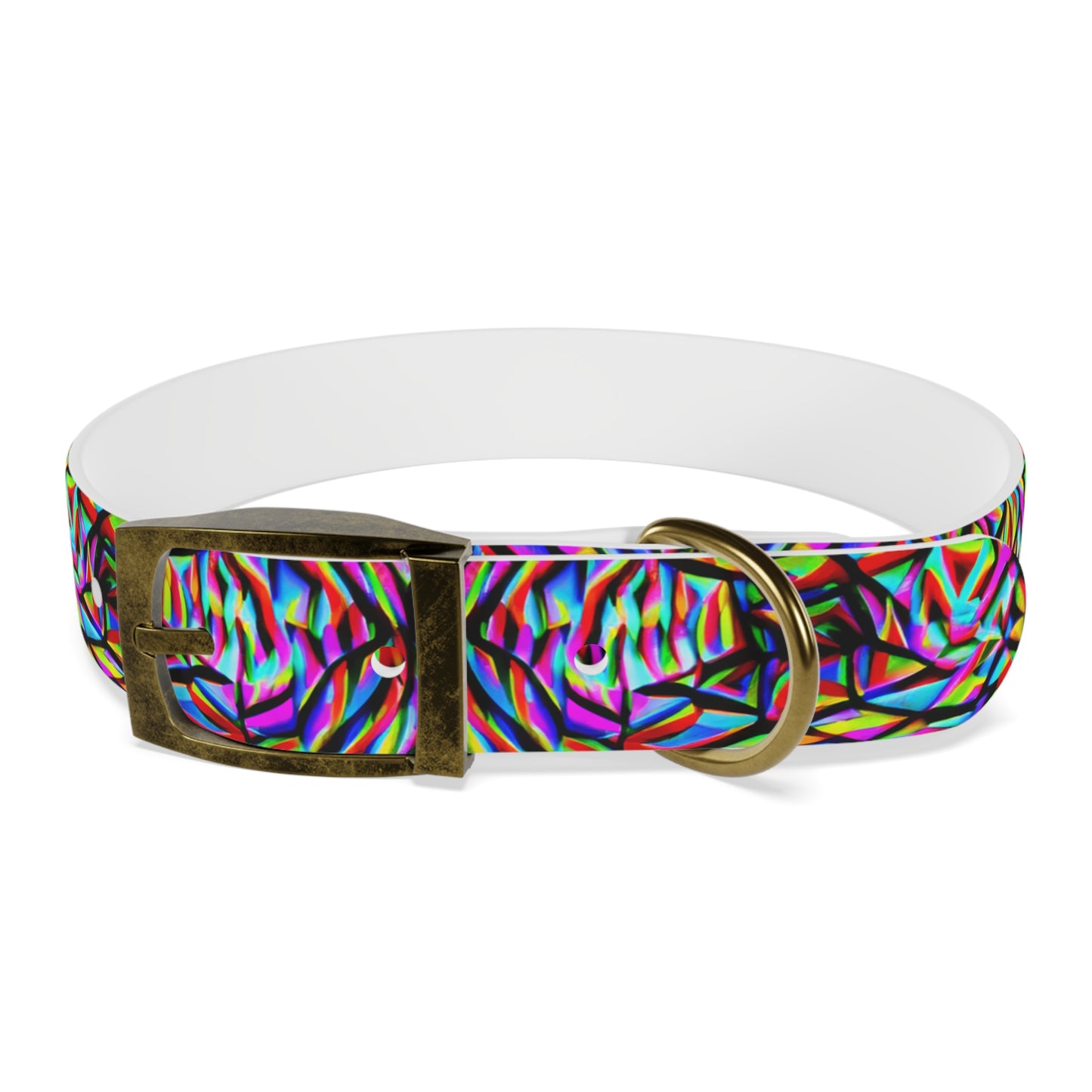 Mind Melt Patterns Dog Collar