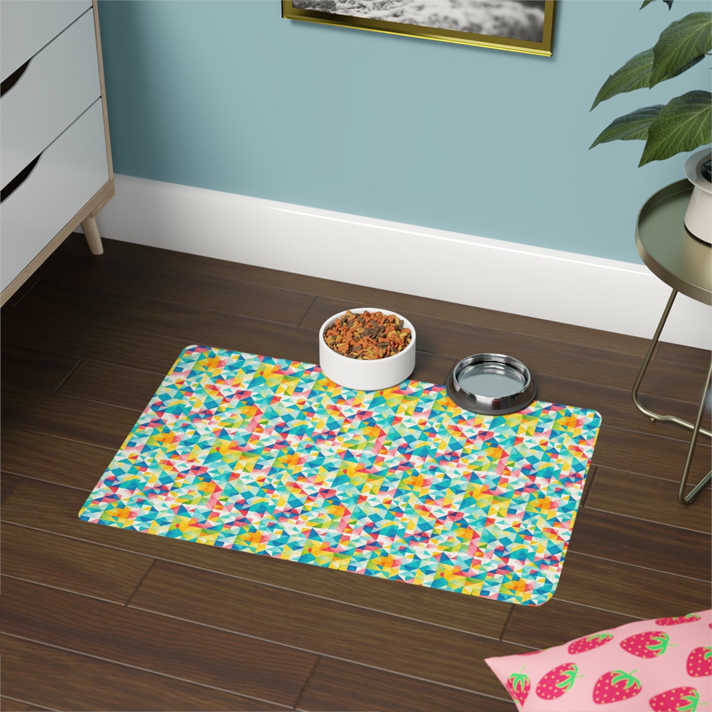 Mosaic Mirage Pet Food Mat (12x18)