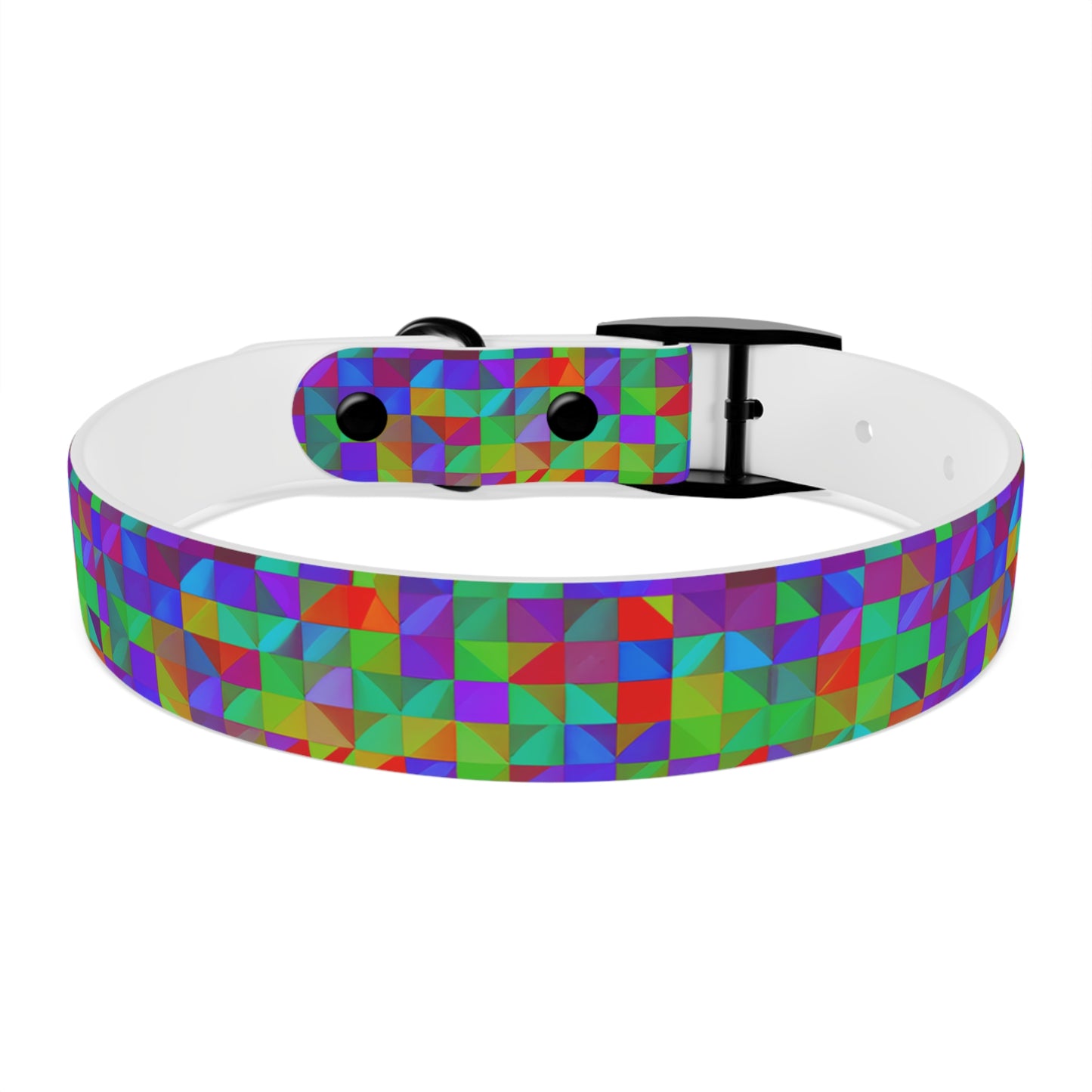 Prism Patterns Dog Collar