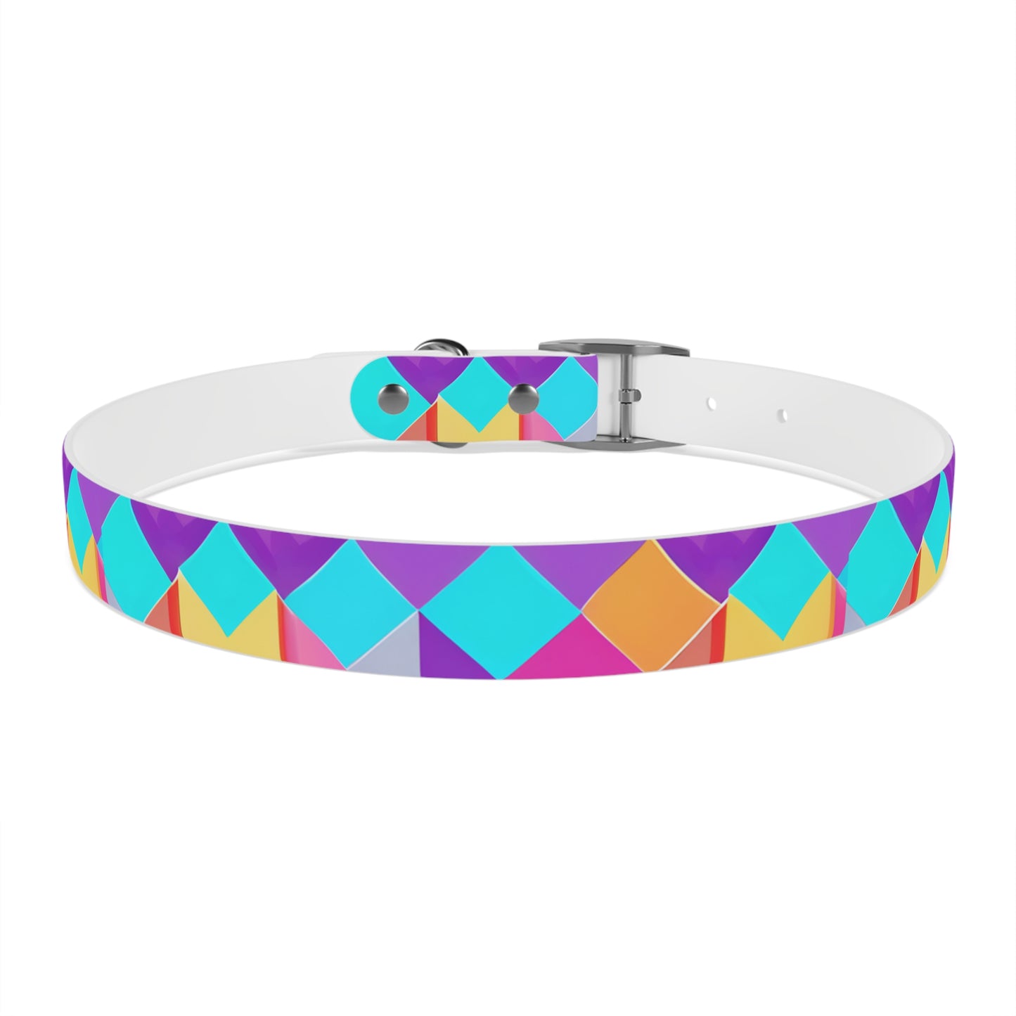 Prismatic Patterns Dog Collar