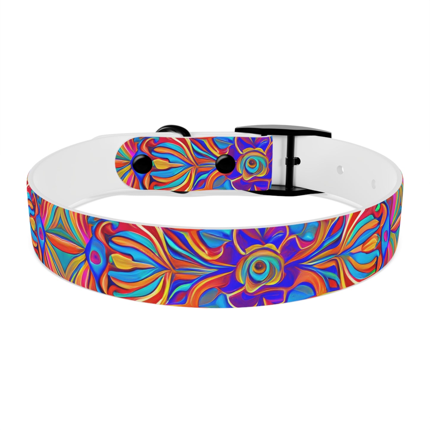 Psychedelic Spectrum Dog Collar