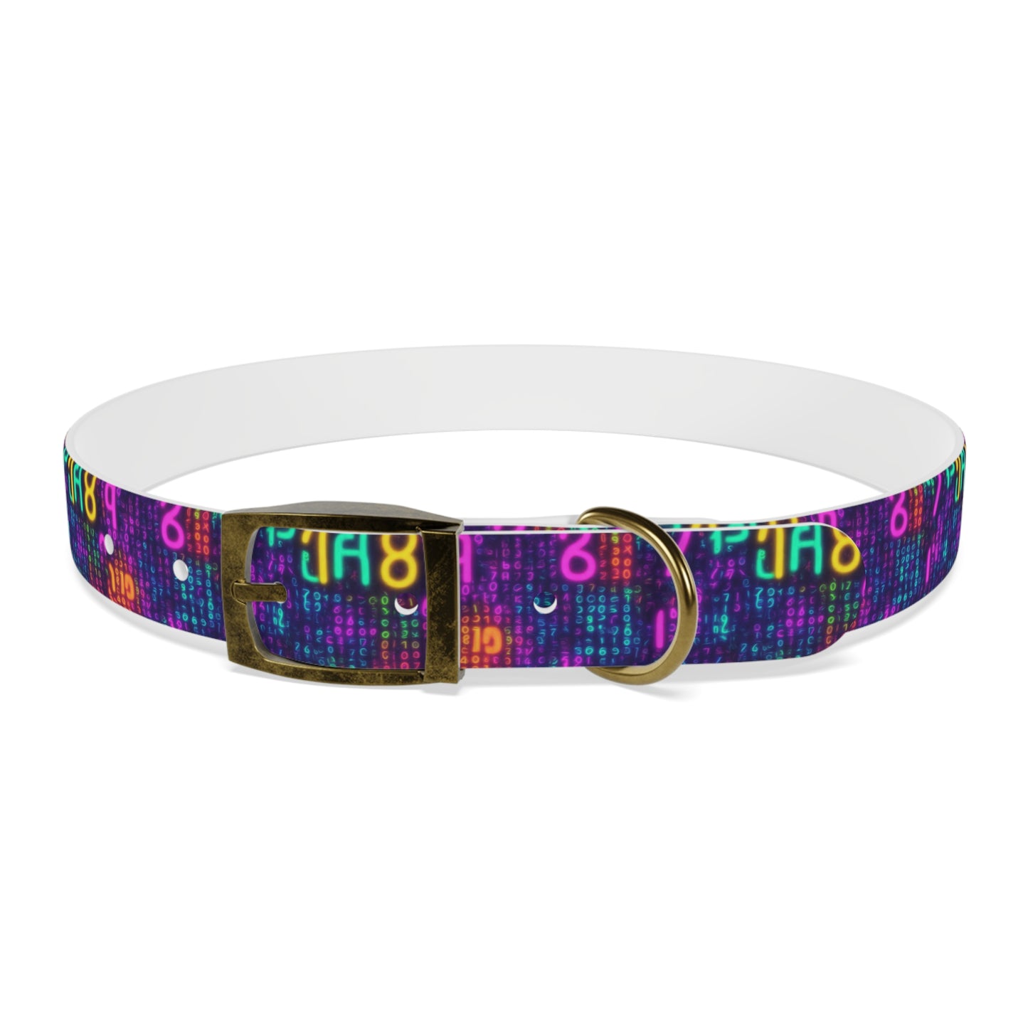 Trapped In The Matrix Dog Collar