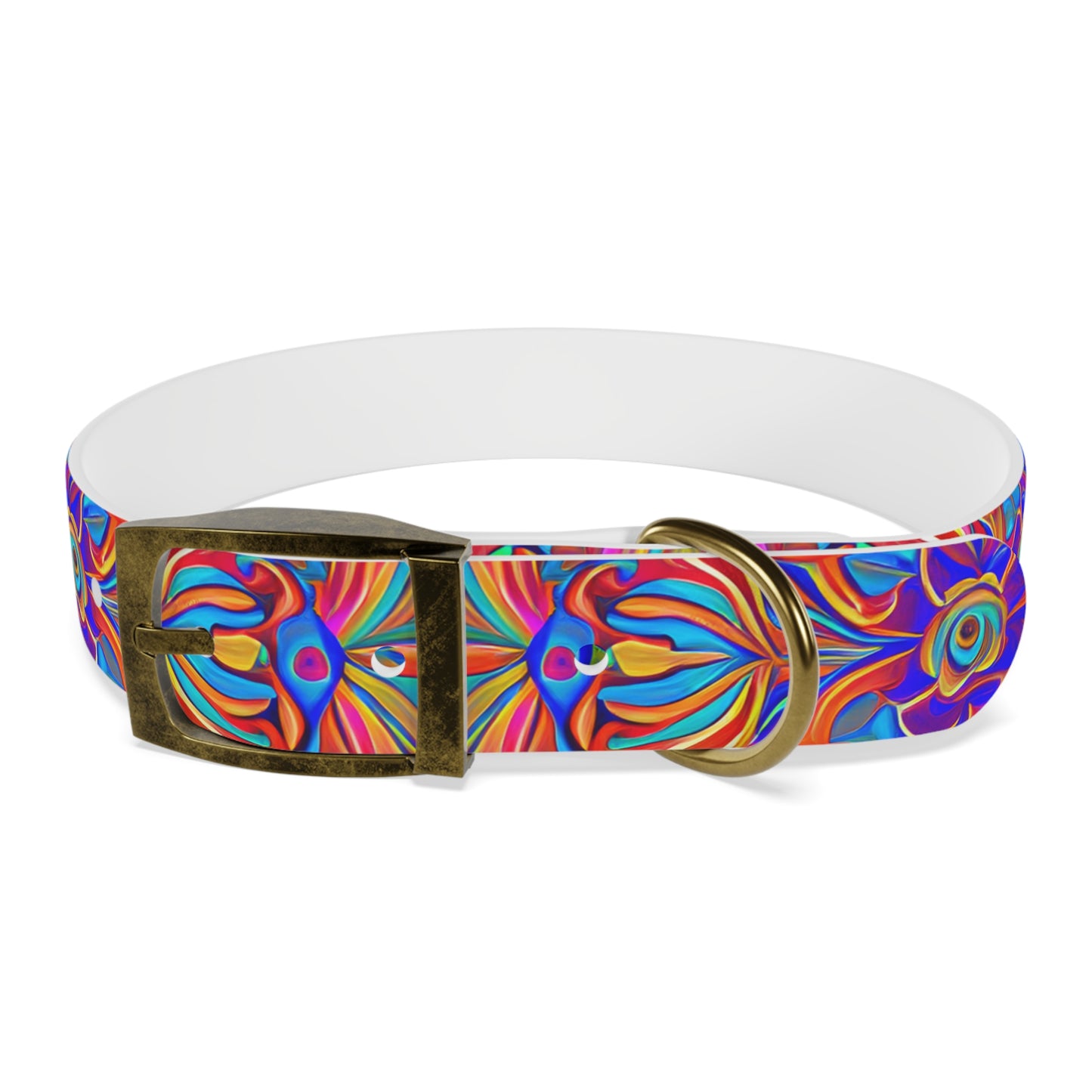 Psychedelic Spectrum Dog Collar