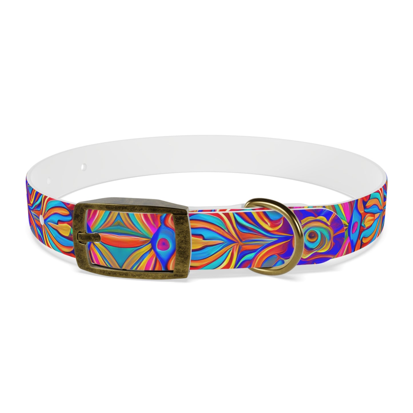 Psychedelic Spectrum Dog Collar