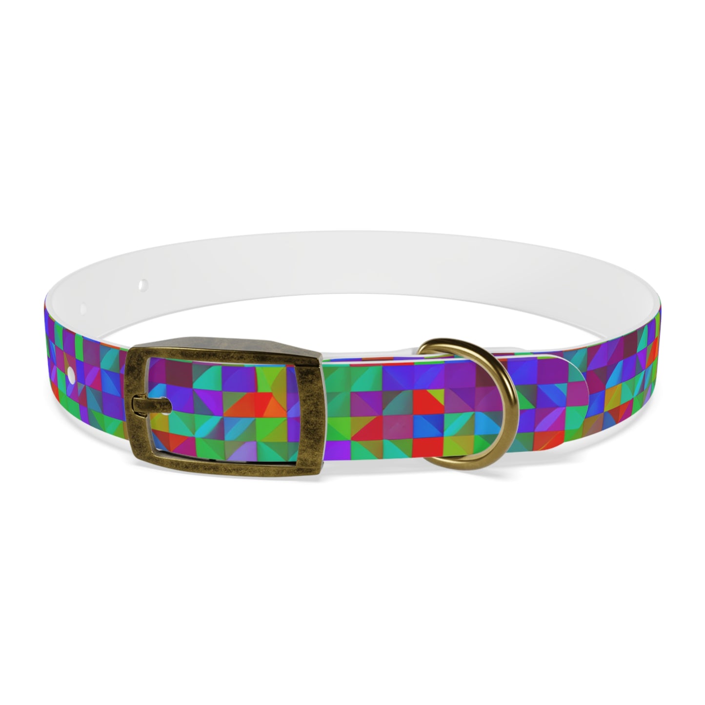 Prism Patterns Dog Collar