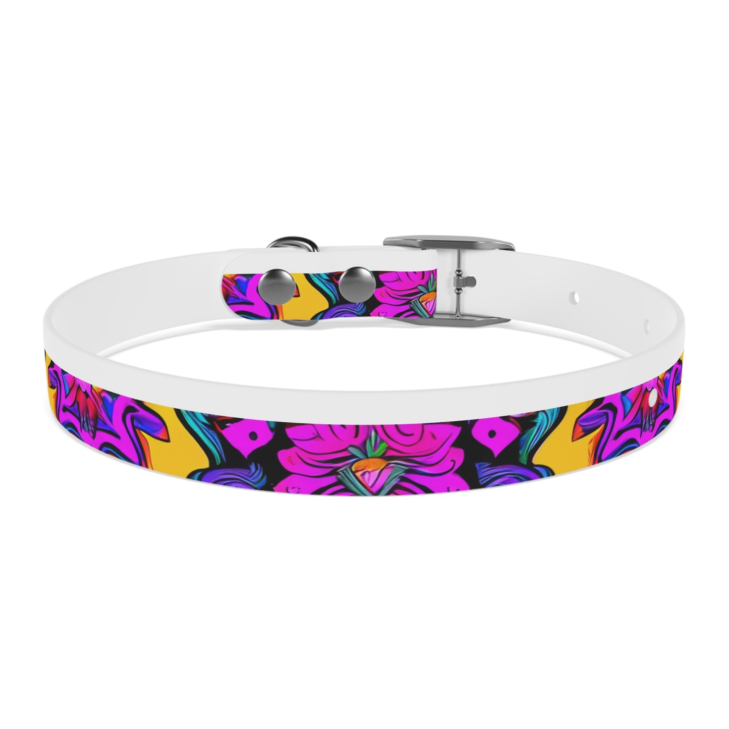 Vibrant Illusions Dog Collar