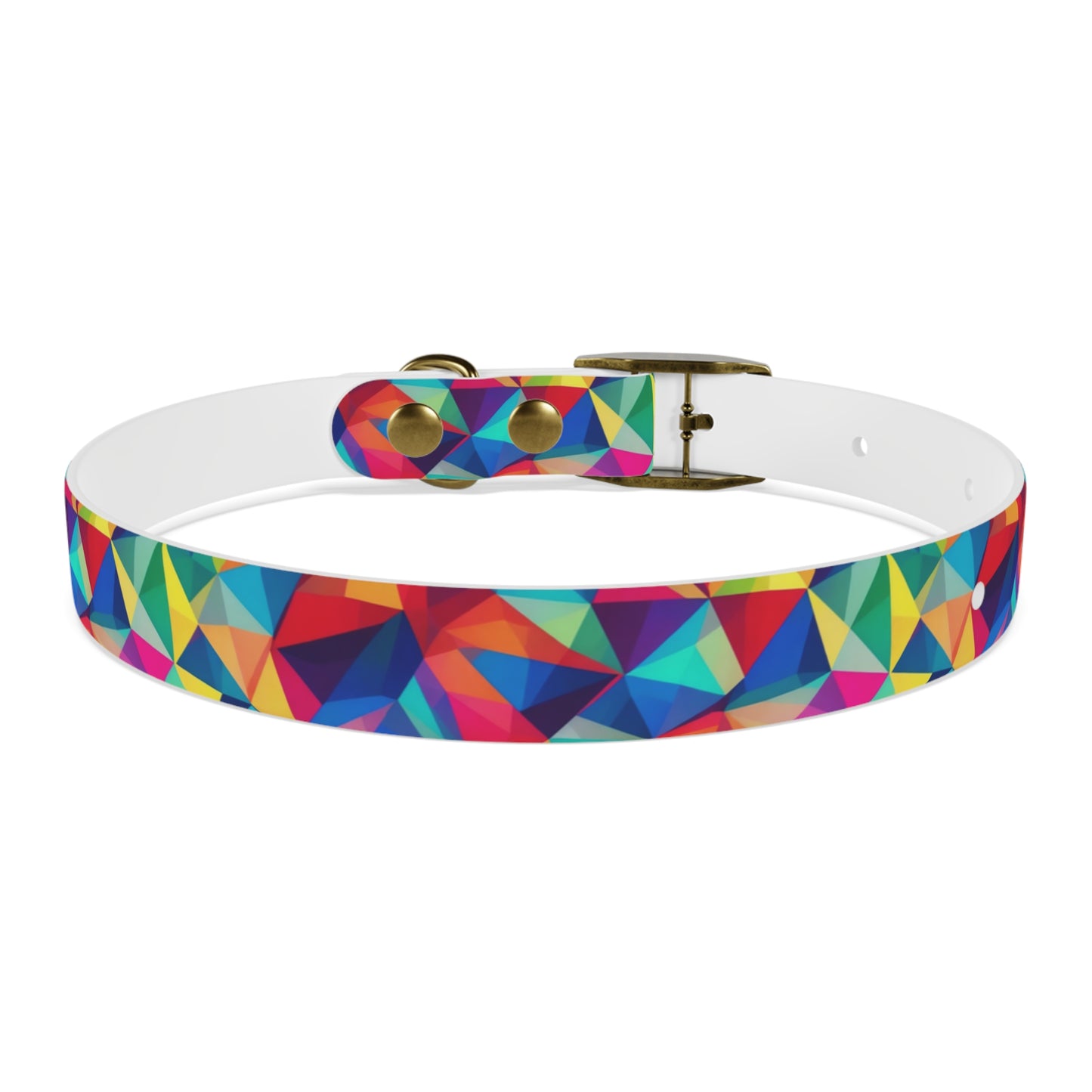 Neon Angles Dog Collar