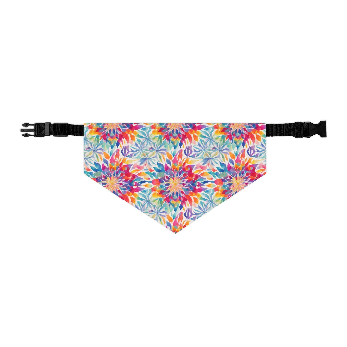 Mandala Mirage Pet Bandana Collar