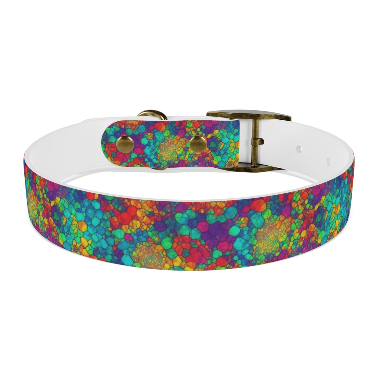 Mosaic Melody Dog Collar