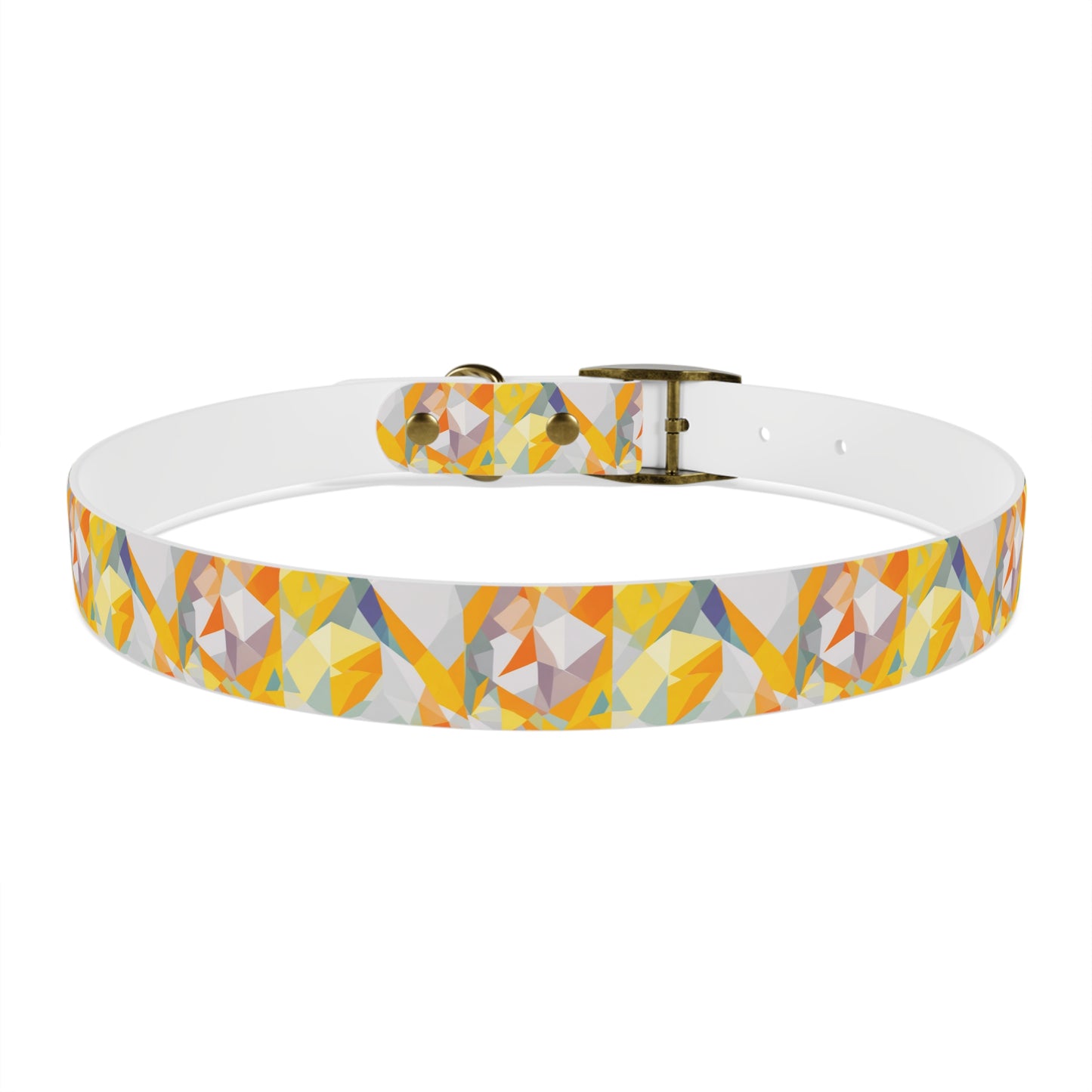 Polygon Prism Dog Collar