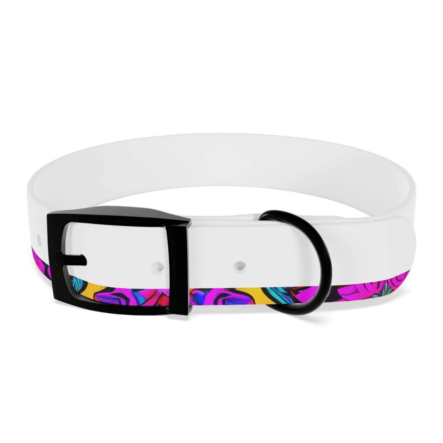 Vibrant Illusions Dog Collar