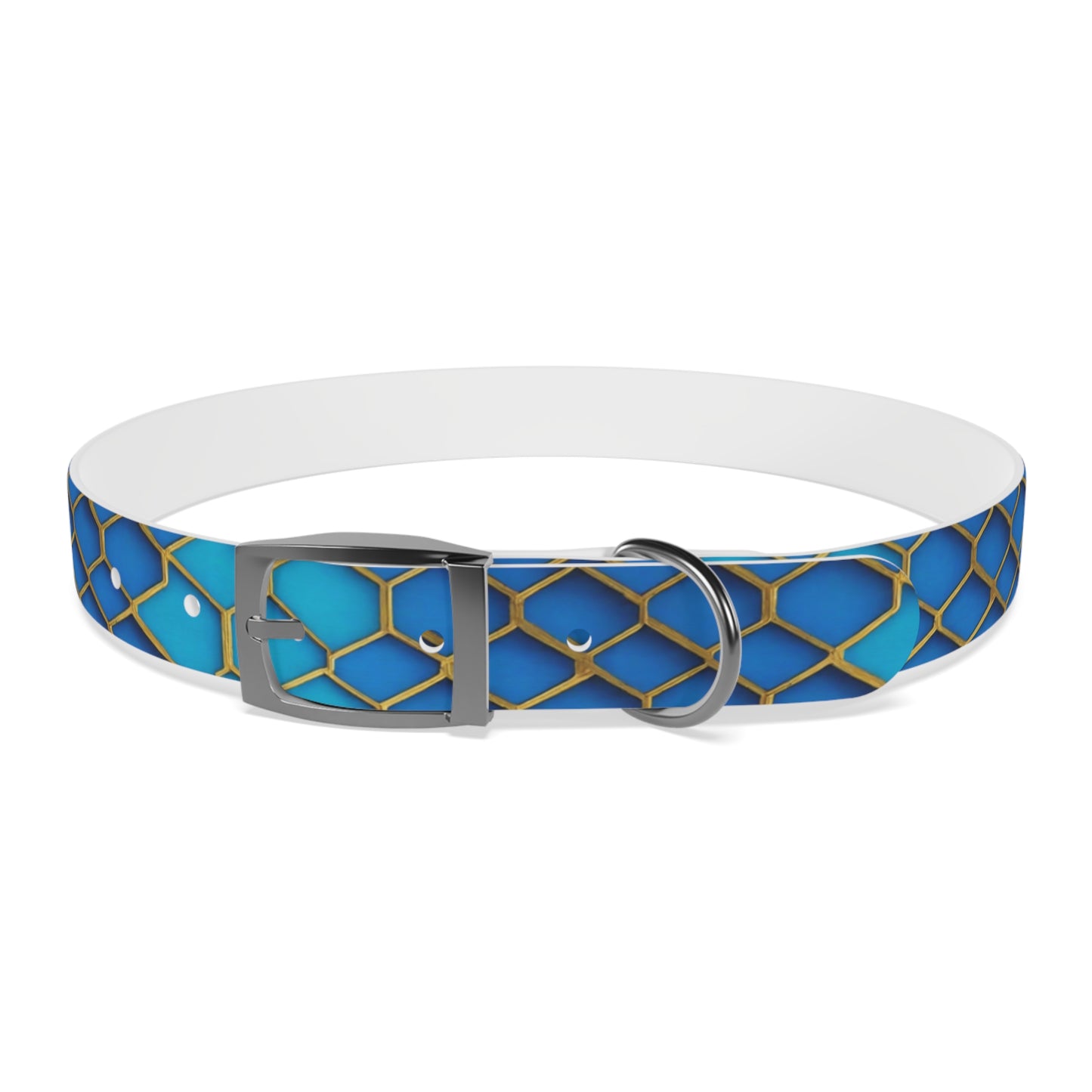 Hexagonal Harmony Dog Collar